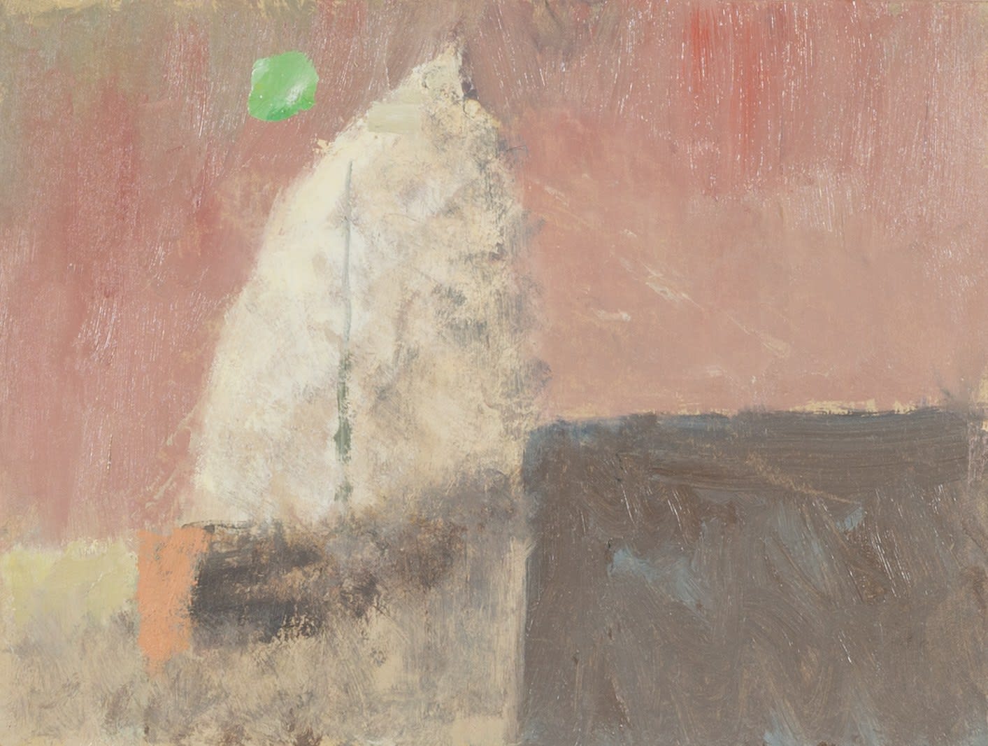 Nicholas Turner, Pale Moon and Sail, 2021