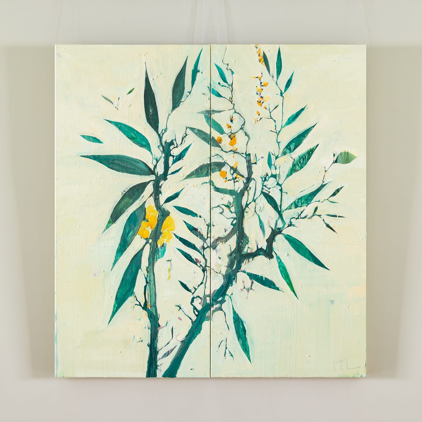 Ffiona Lewis, Garden Greens, 2025