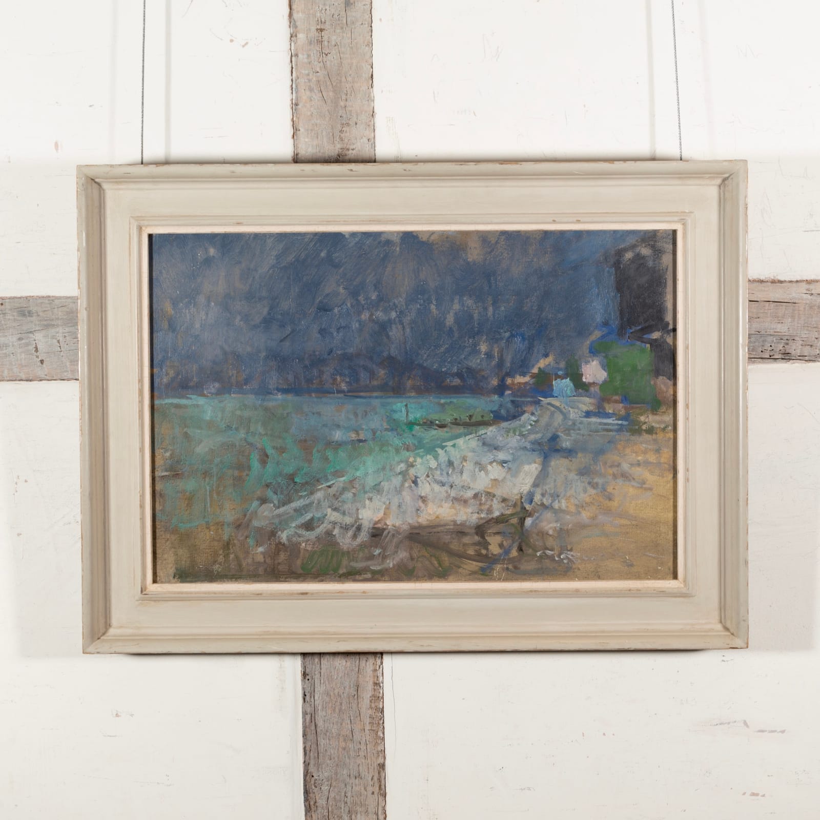 Peter Greenham, Beach with Dark Sky