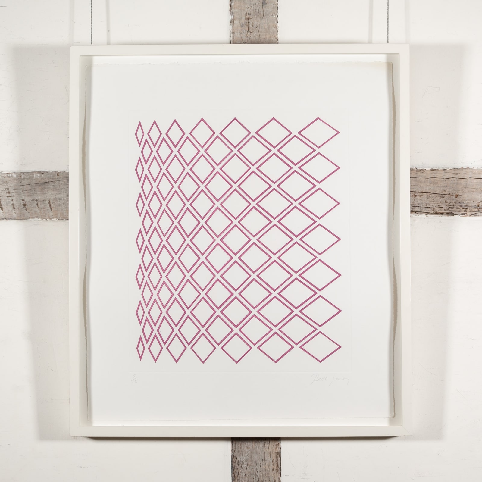 Tess Jaray, Minaret IV, 1984