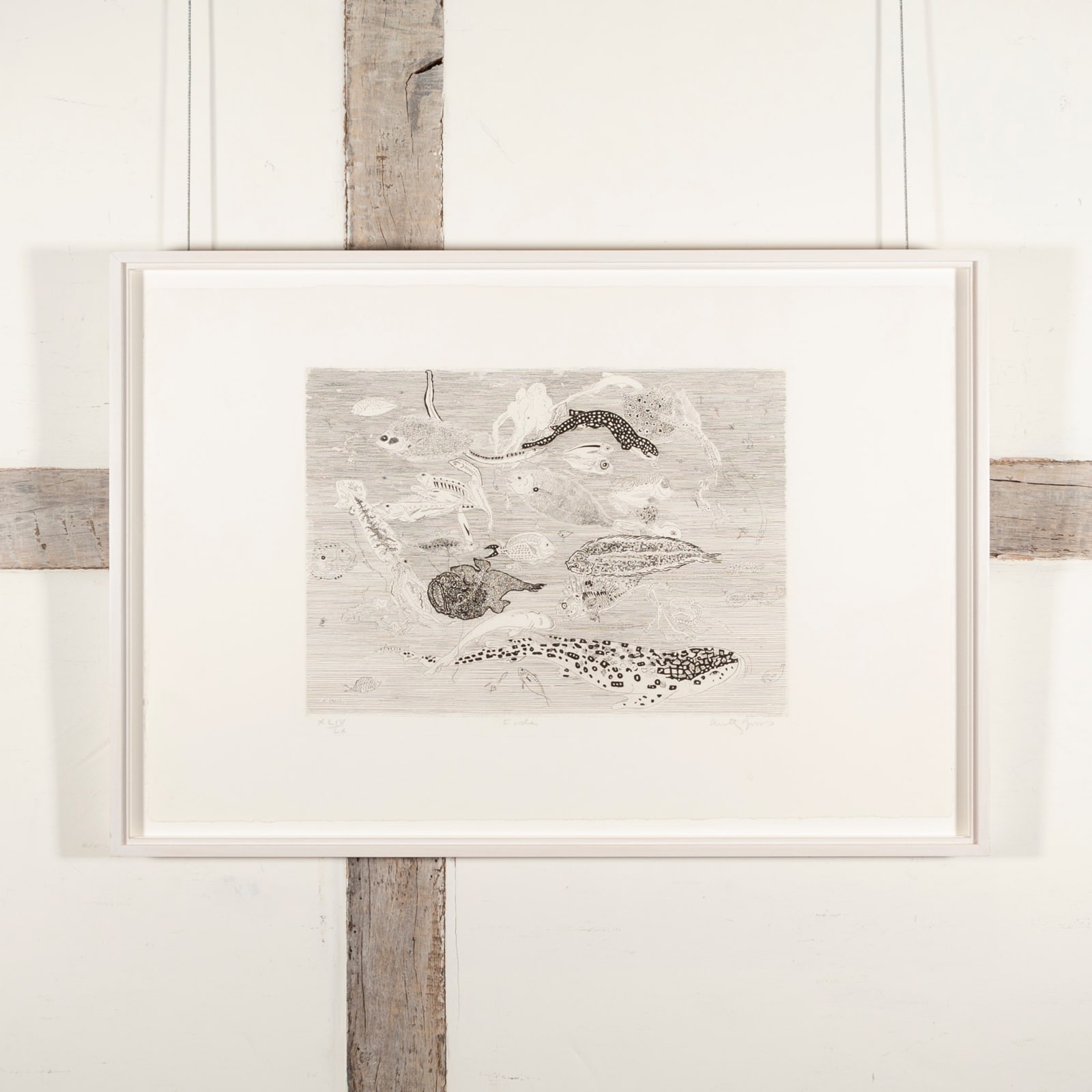 Anthony Gross, Fishes, 1951