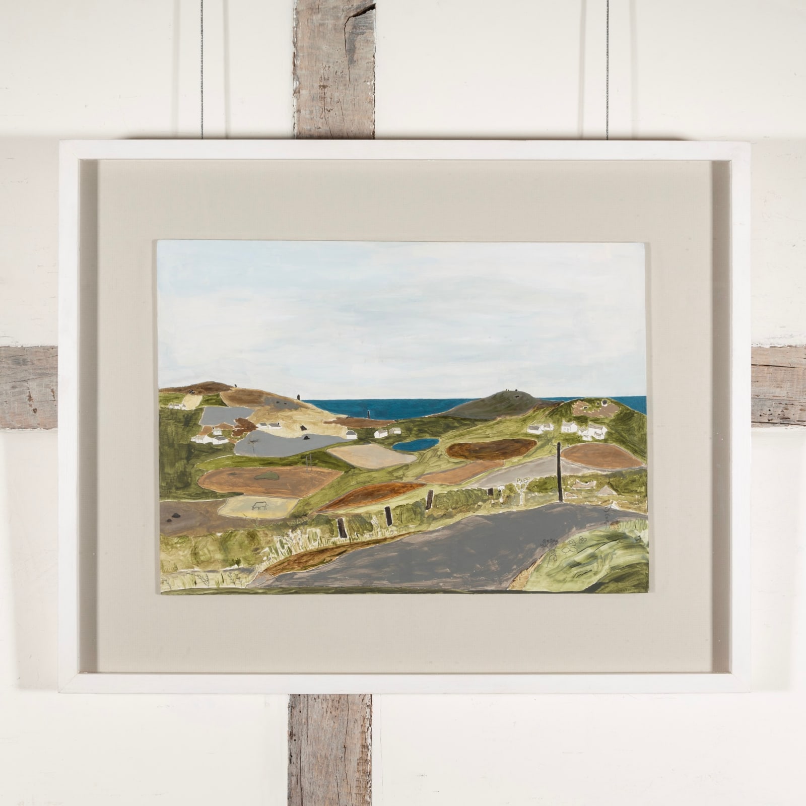 Rachel Nicholson, View from Nancledra, 1990
