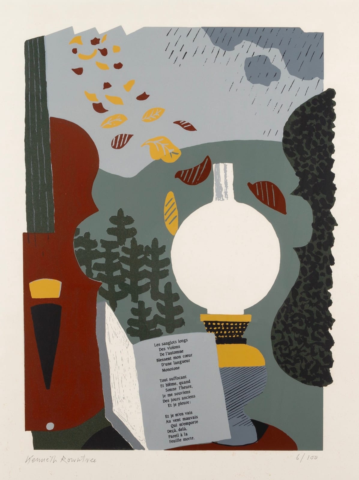 Kenneth Rowntree, Chanson d'Automne (Autumn Song), 1984
