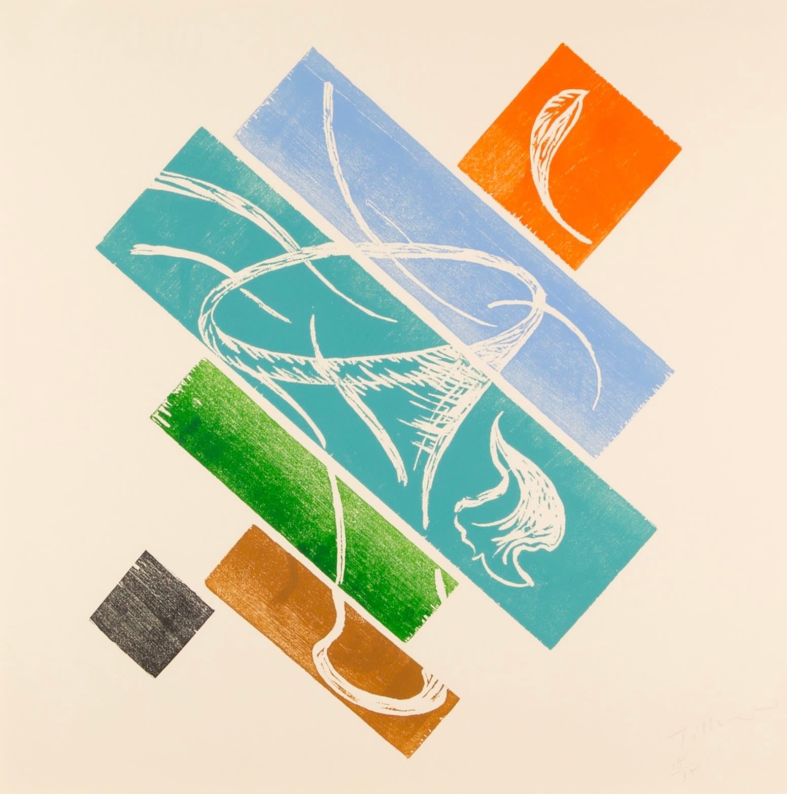 William Tillyer, The Vase 1, from Albion Images, 2025