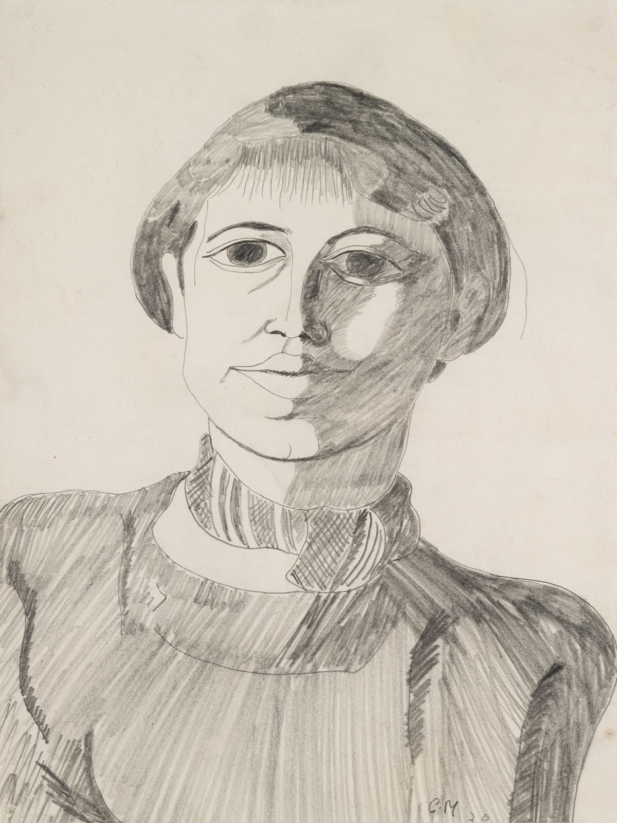 Cedric Morris, Portrait of a Woman, 1930