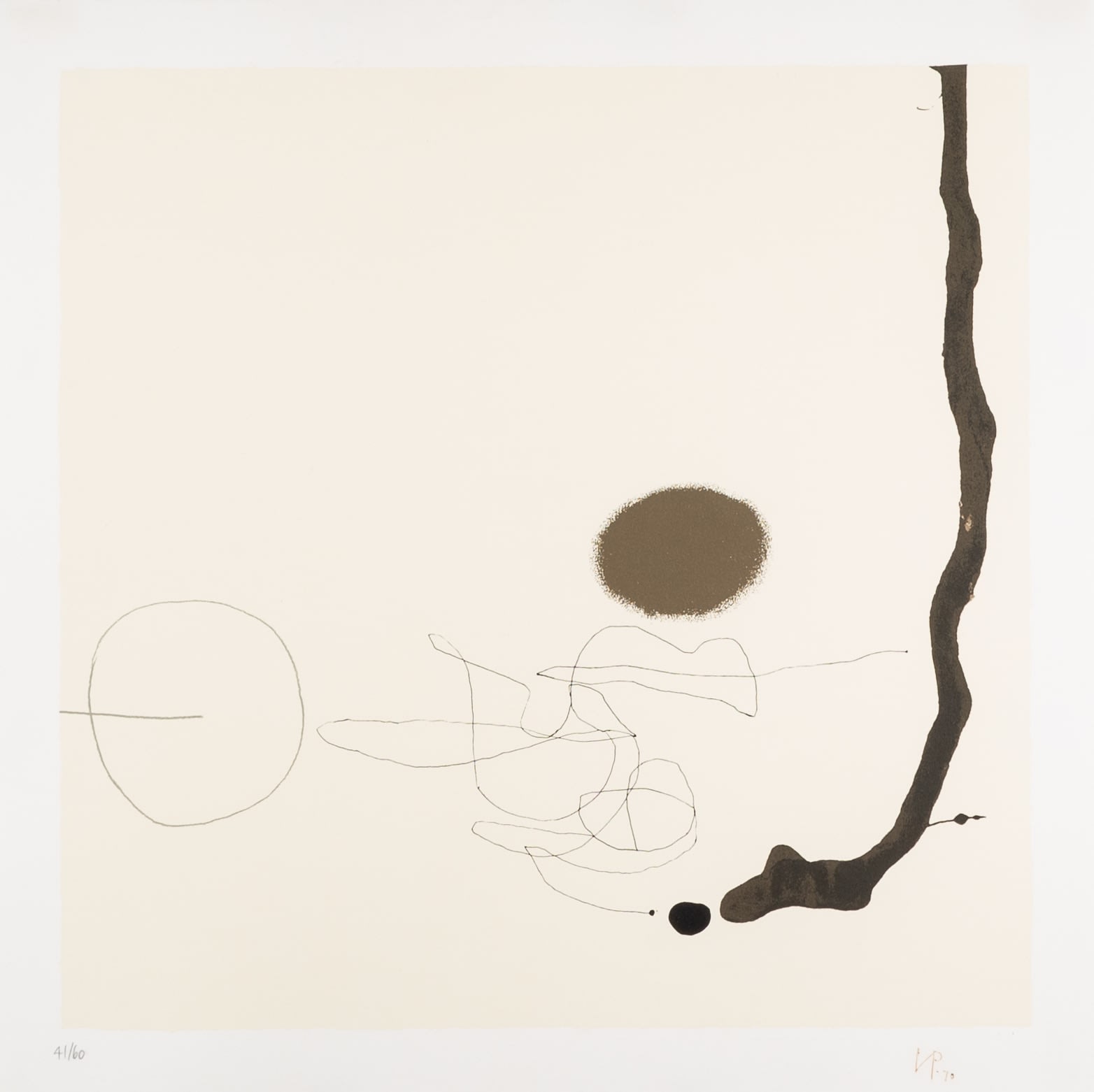 Victor Pasmore, Points of Contact, Linear Development 1, 1970