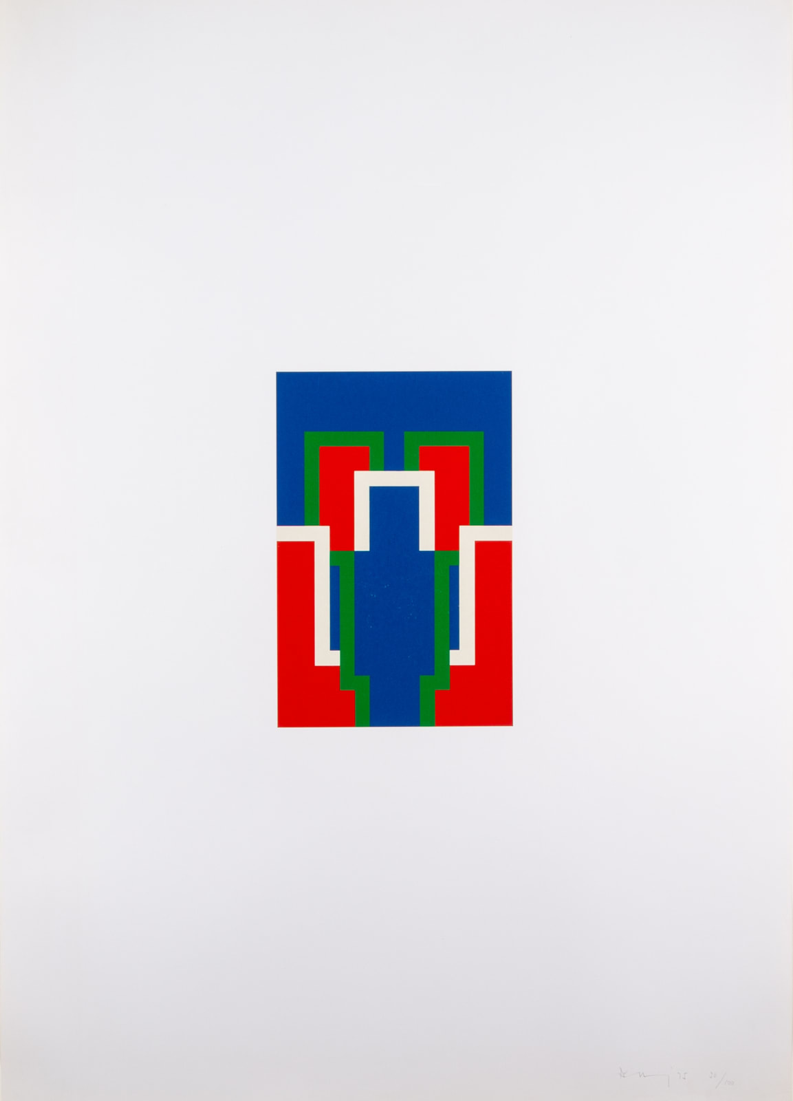 Robyn Denny, I, from Thomas Suite, 1975