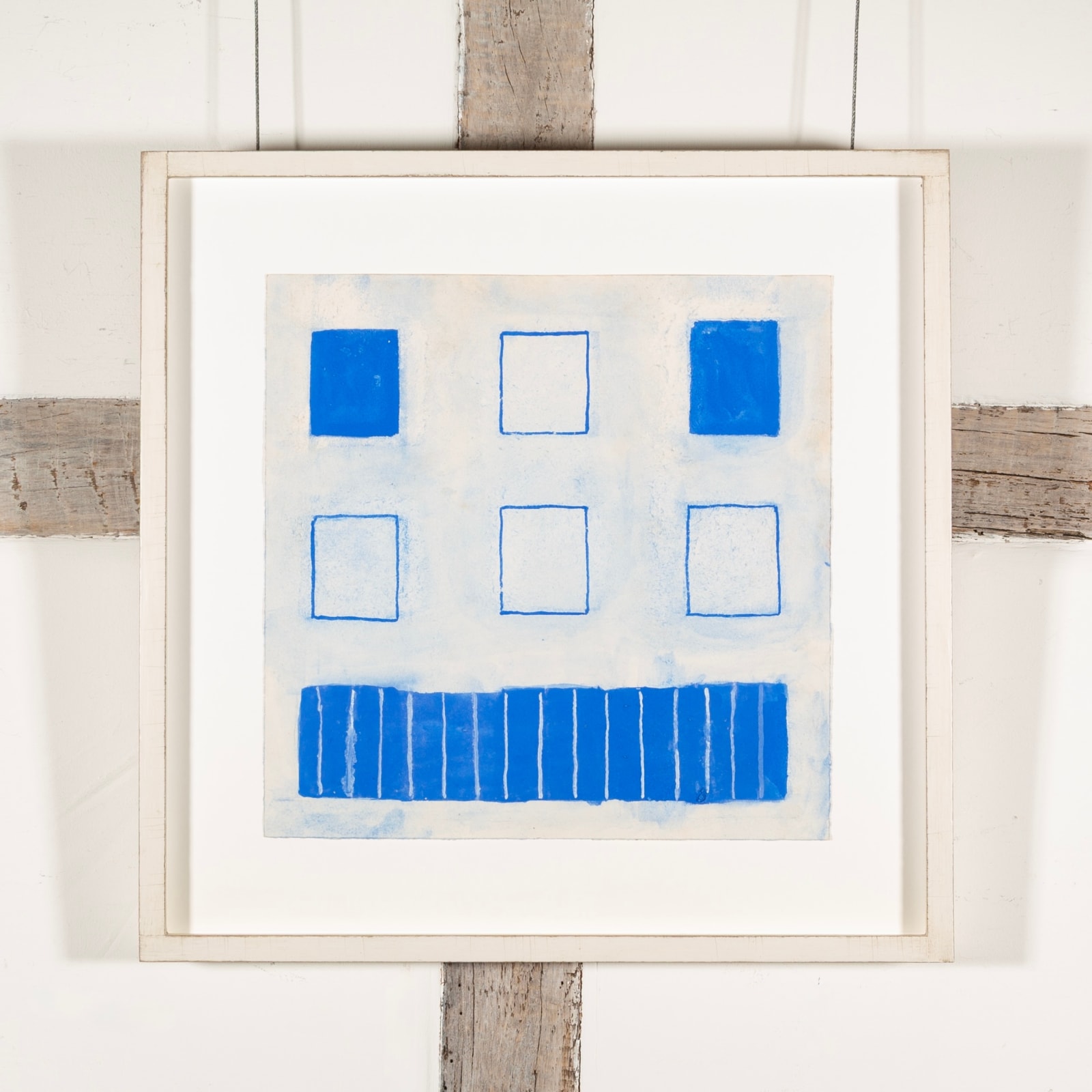 William Scott, Divided Blues, 1965, circa