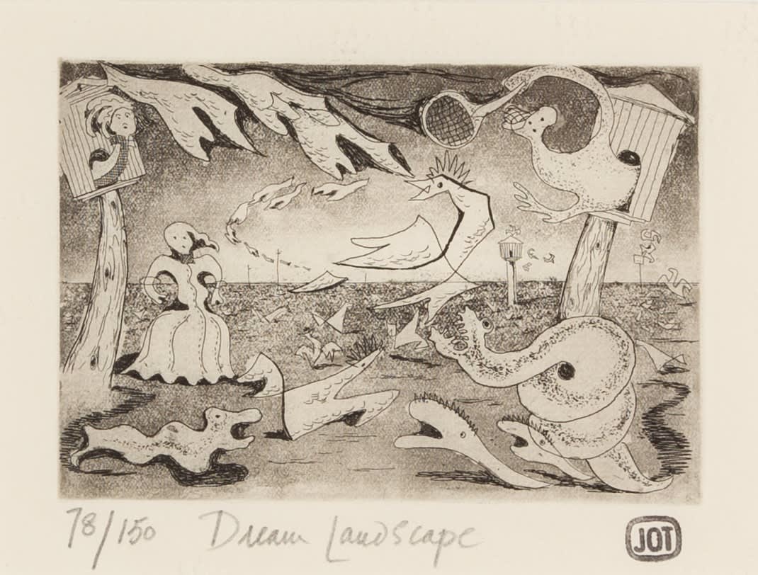 Julian Trevelyan, Dream Landscape, 1932