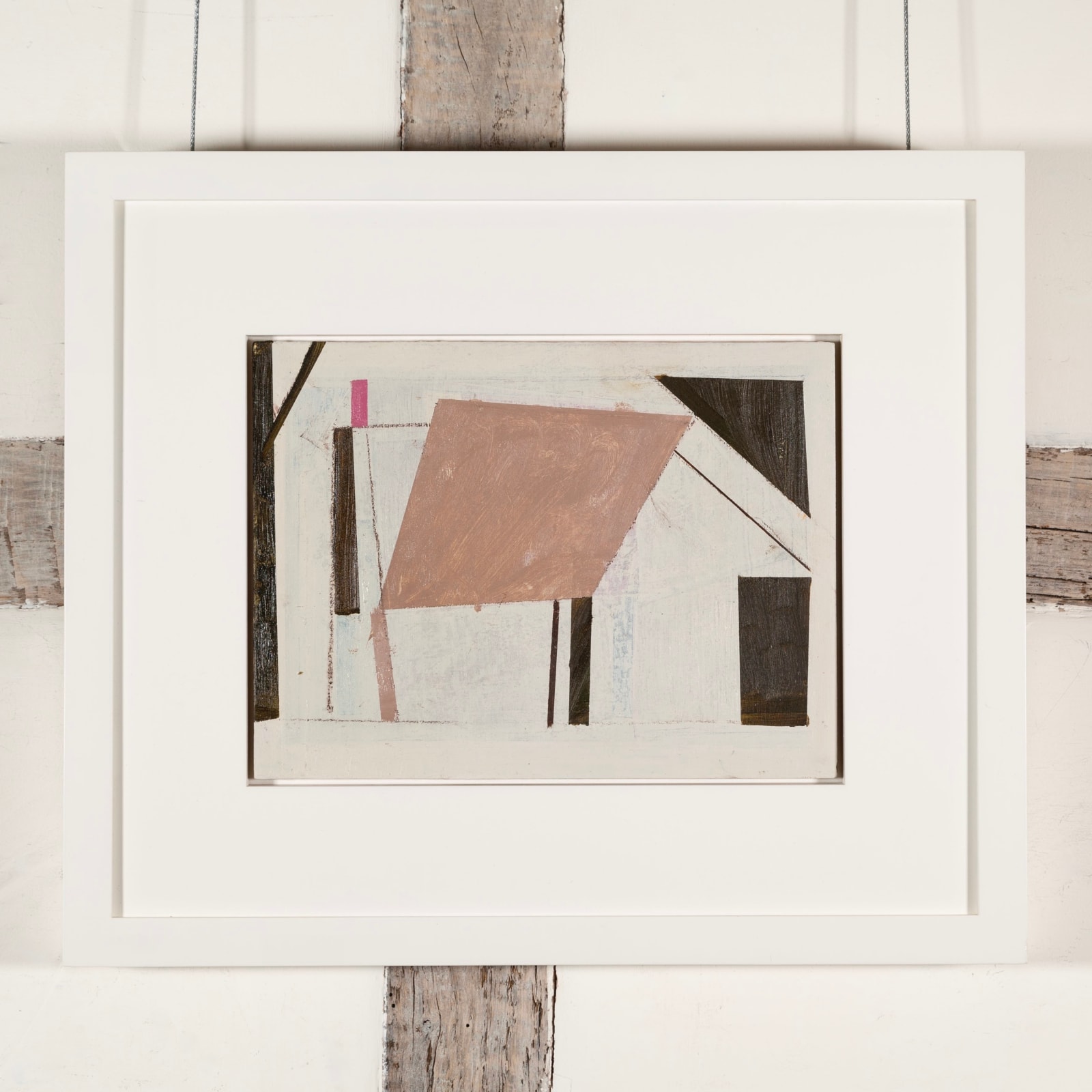 Daisy Cook, Abstract House (Pink), 2024