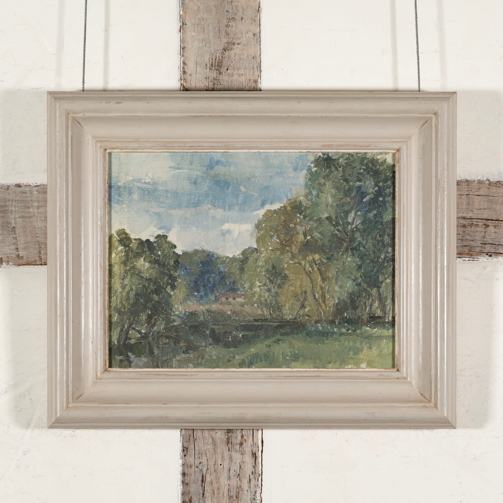 Peter Greenham, Landscape, House in the Woods