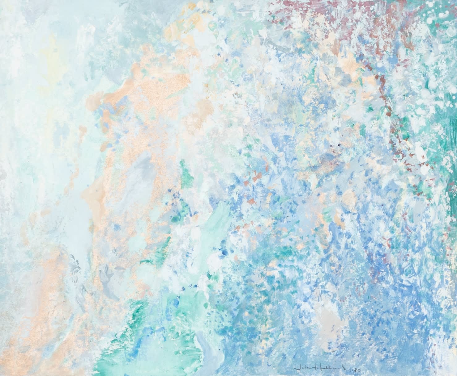 John Hubbard, Les Sylphides, Colour Study VII, 1980