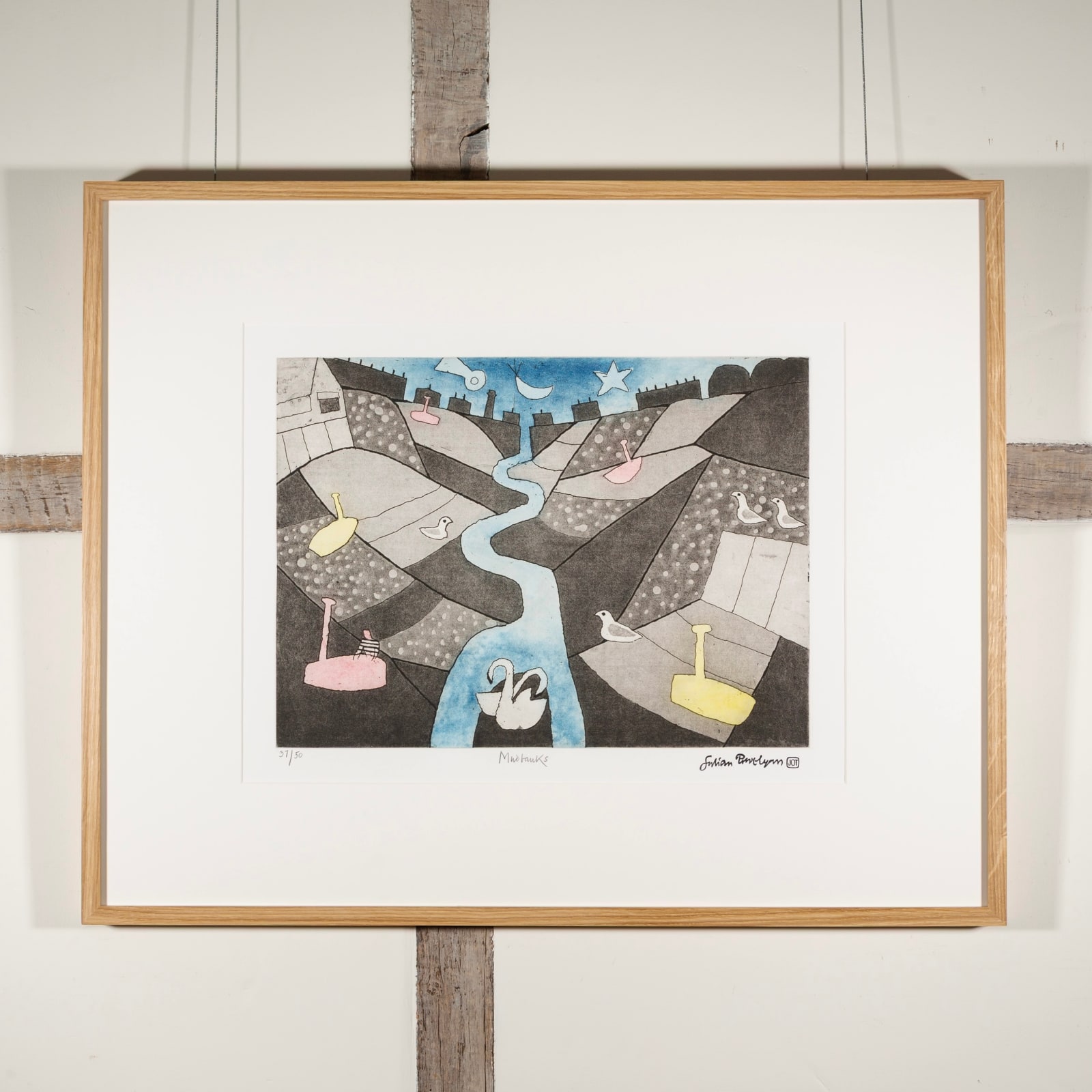 Julian Trevelyan, Mudbanks, 1978