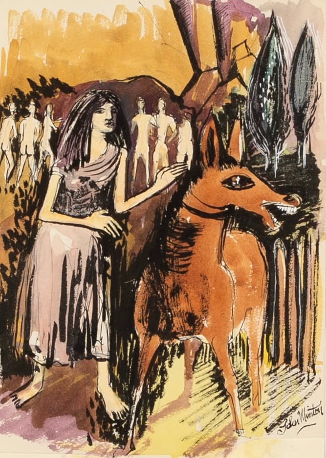 John Minton, Hestia, 1940, circa