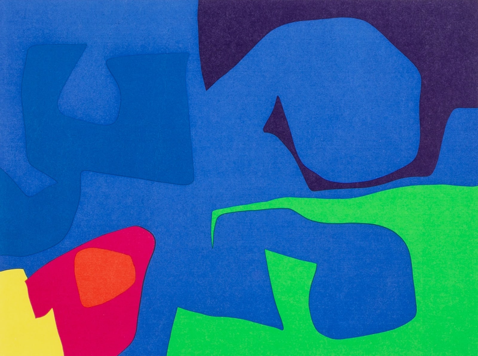 Patrick Heron, January 1973 : 19 (DRU Christmas Card), 1976