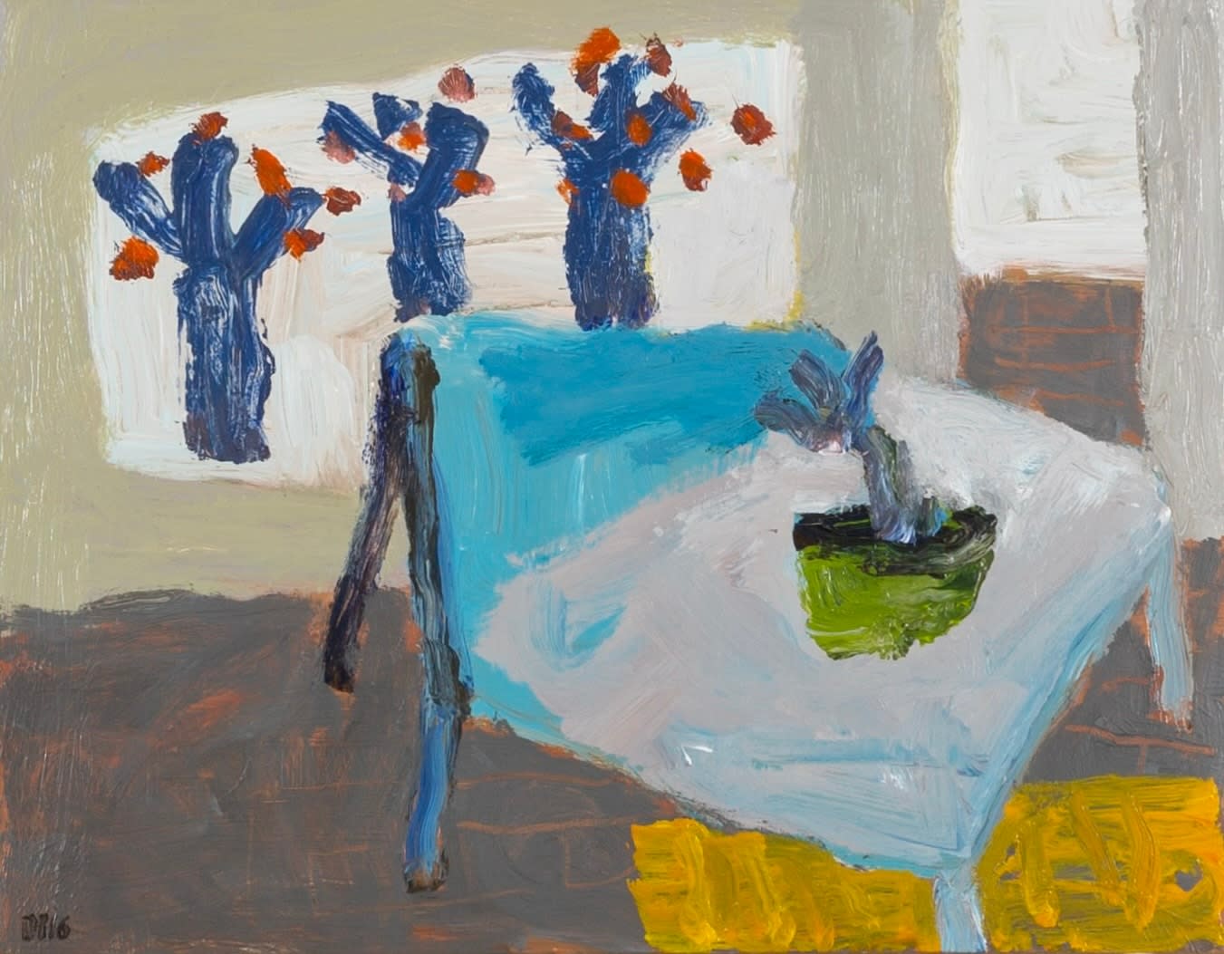 David Pearce, Table Top (Apple Trees), 2016