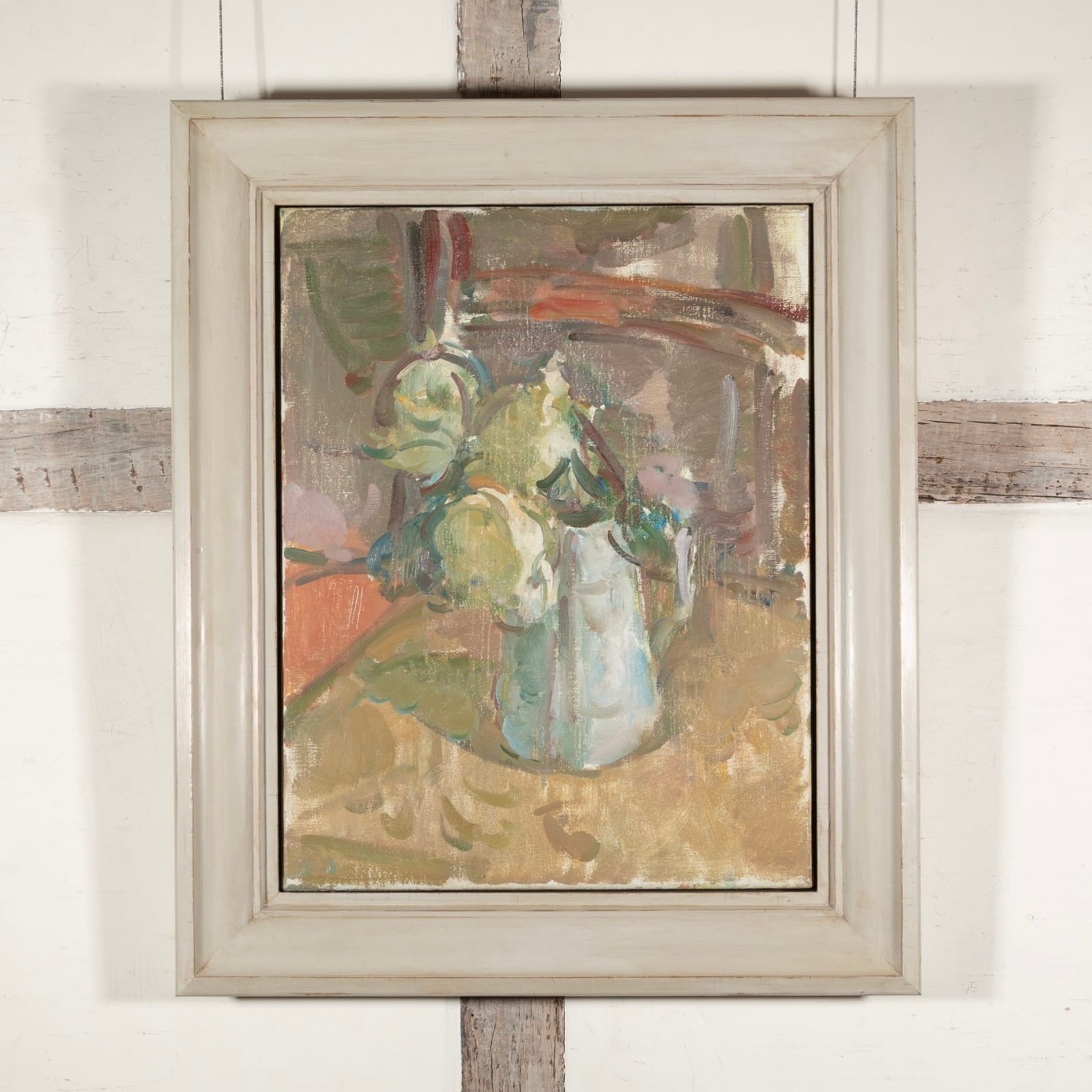 Martin Yeoman, Roses in a White Jug, 2024
