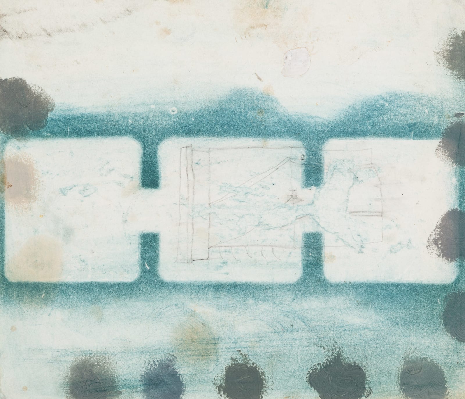 Prunella Clough, Untitled (Stack), 1975, circa