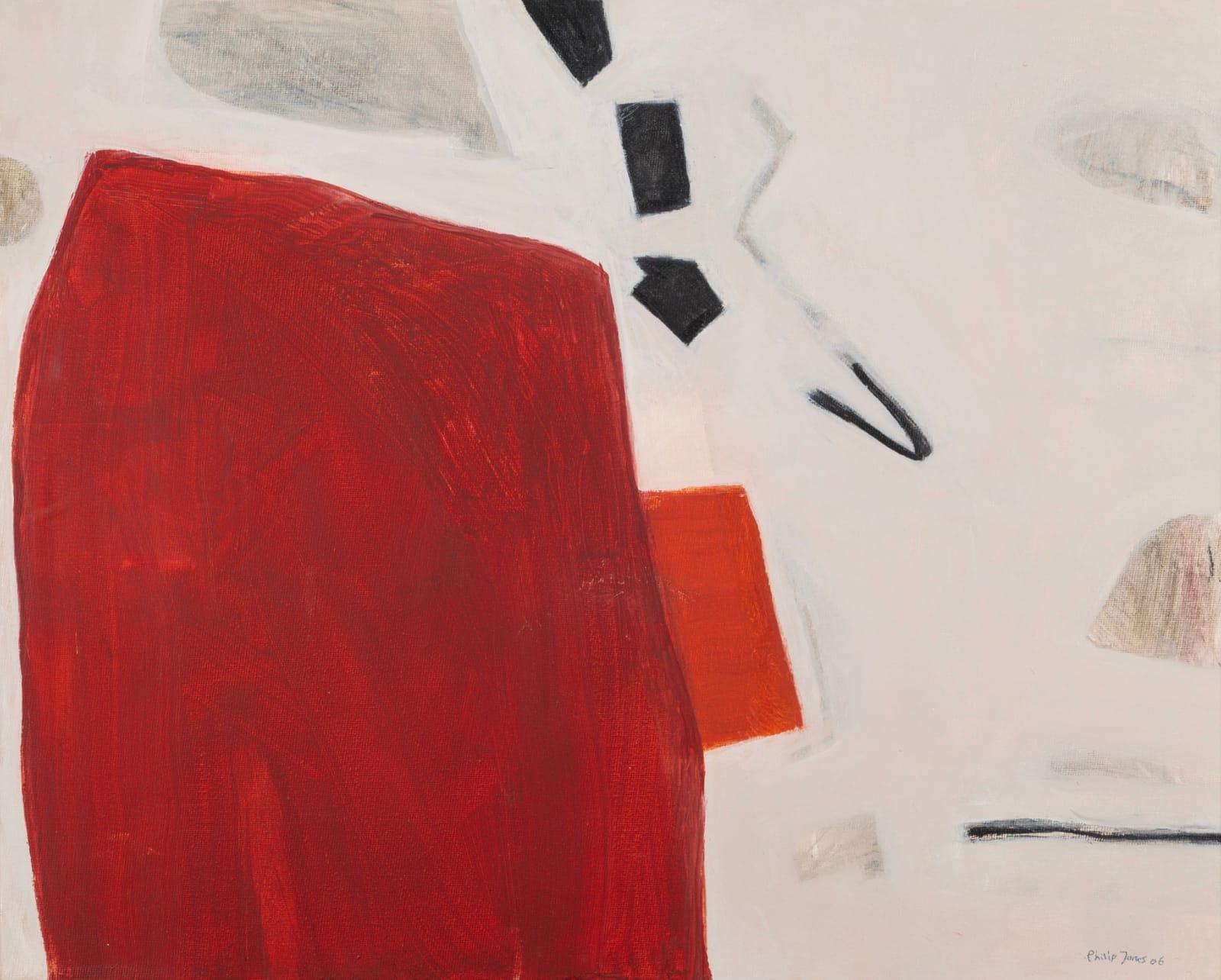 Philip Jones, Two Reds, Gambia, 2006 Jenna Burlingham Gallery