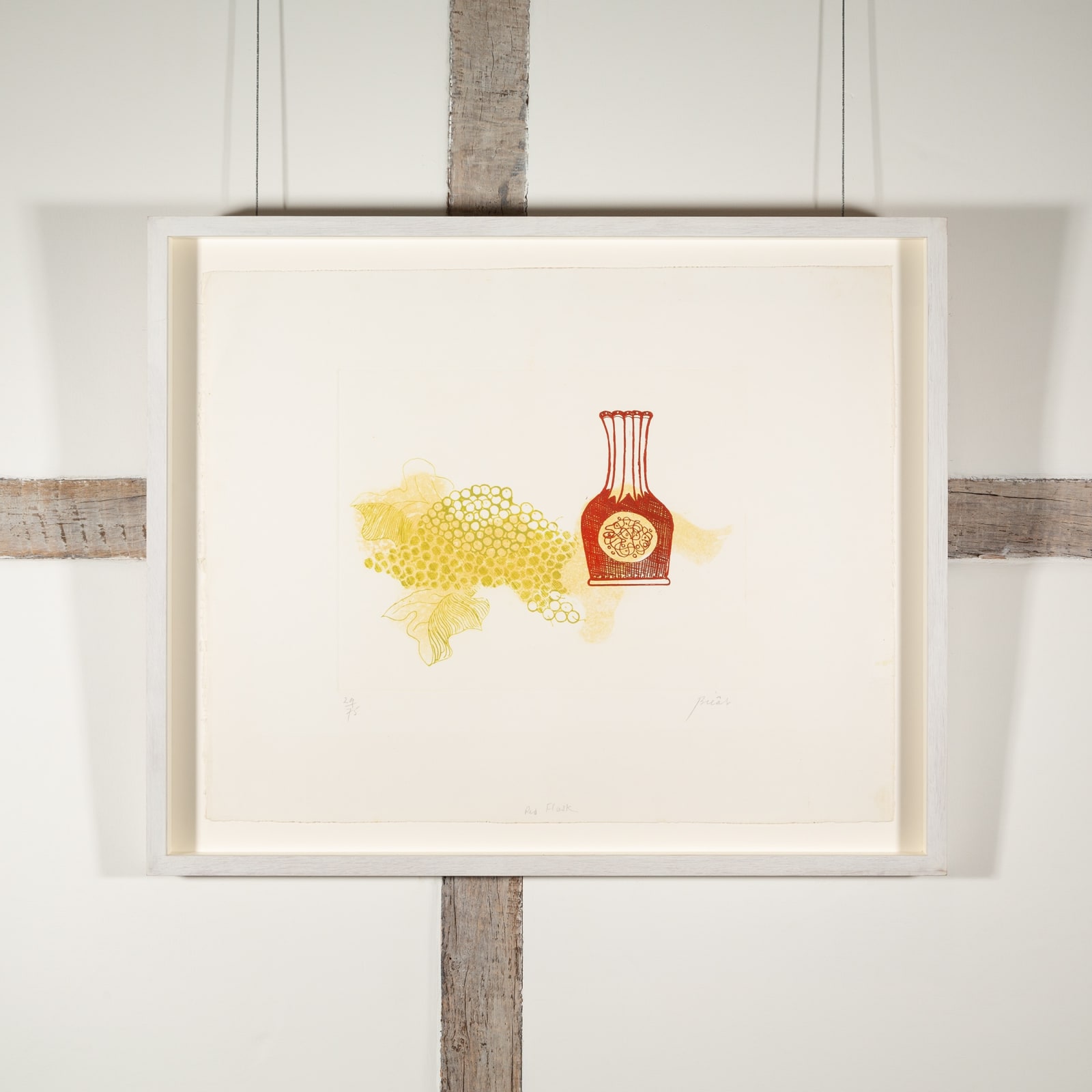 André Bicât, Red Flask, 1970, circa