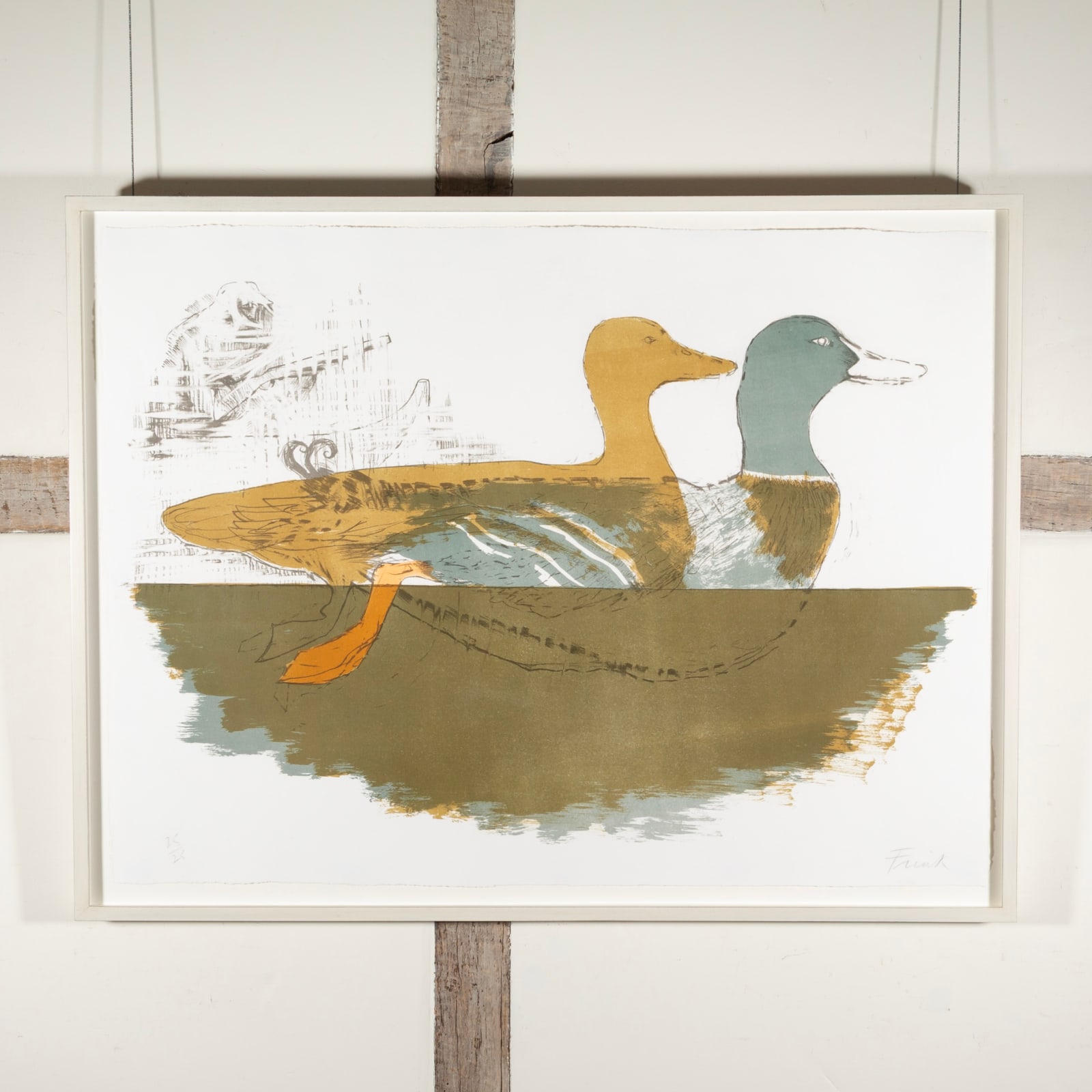 Elisabeth Frink, Ducks, from Images, 1967