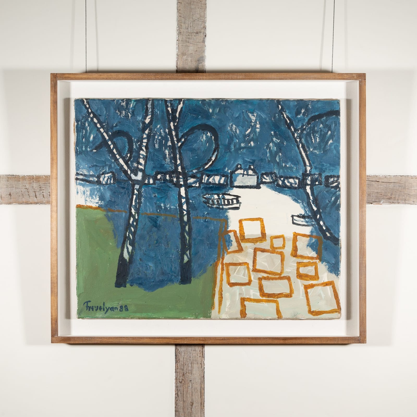 Julian Trevelyan, Tow Path, 1988