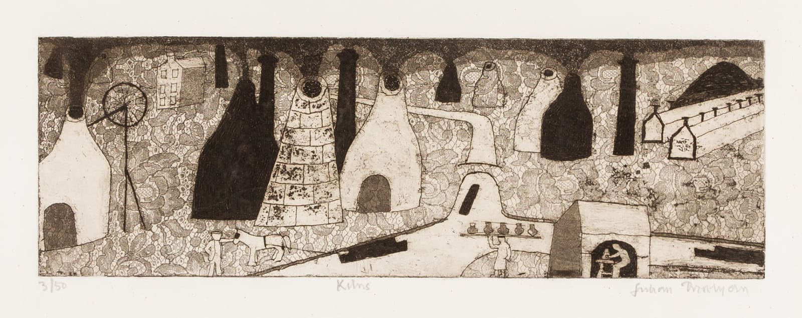 Julian Trevelyan, Kilns, 1979