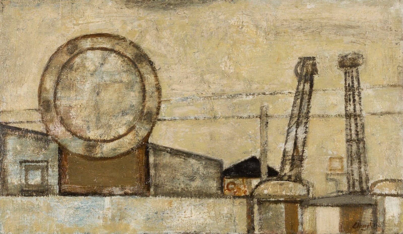 Prunella Clough, Industrial View III