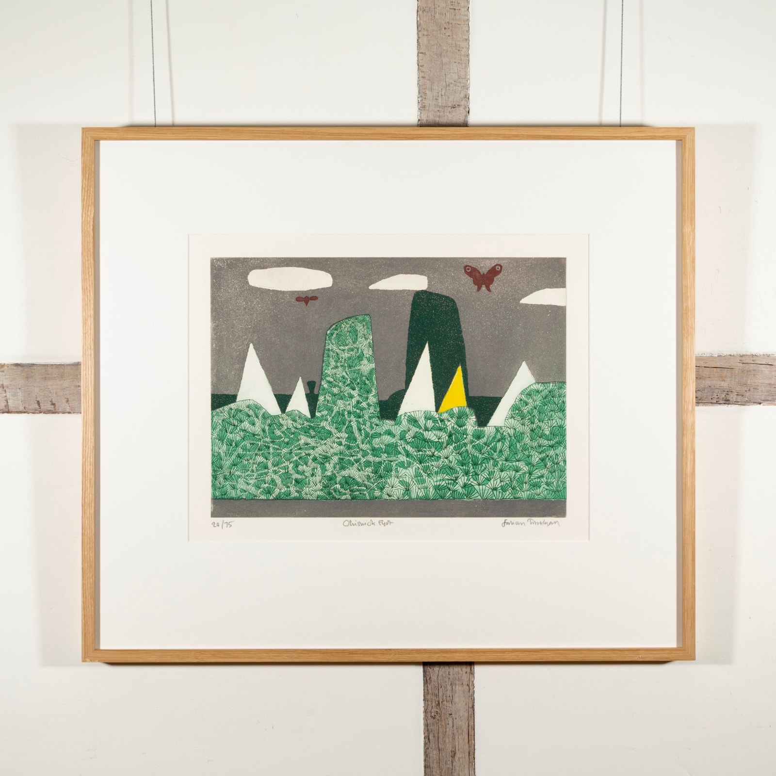 Julian Trevelyan, Chiswick Eyot, 1971