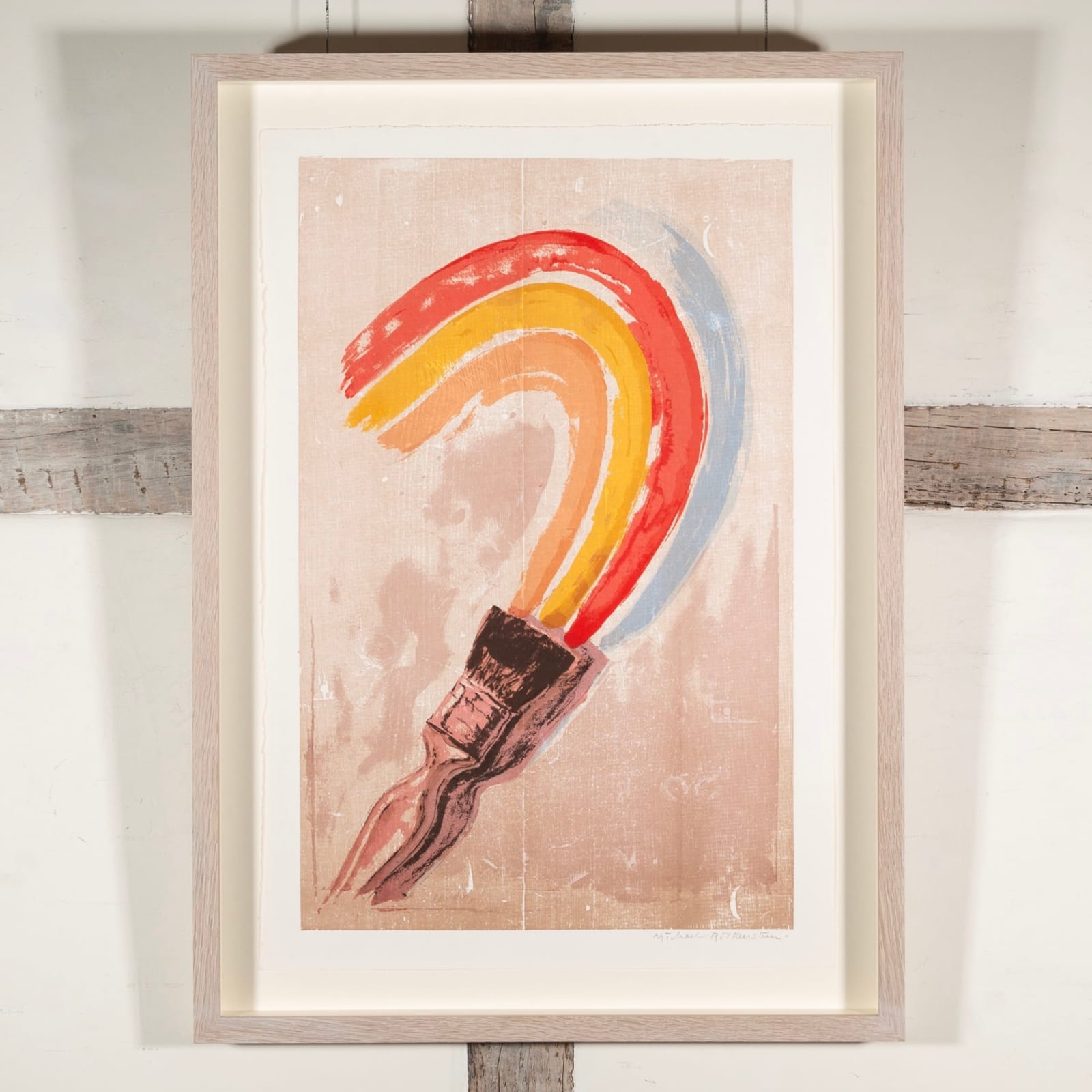 Michael Rothenstein, Untitled (Paintbrush), 1974 circa