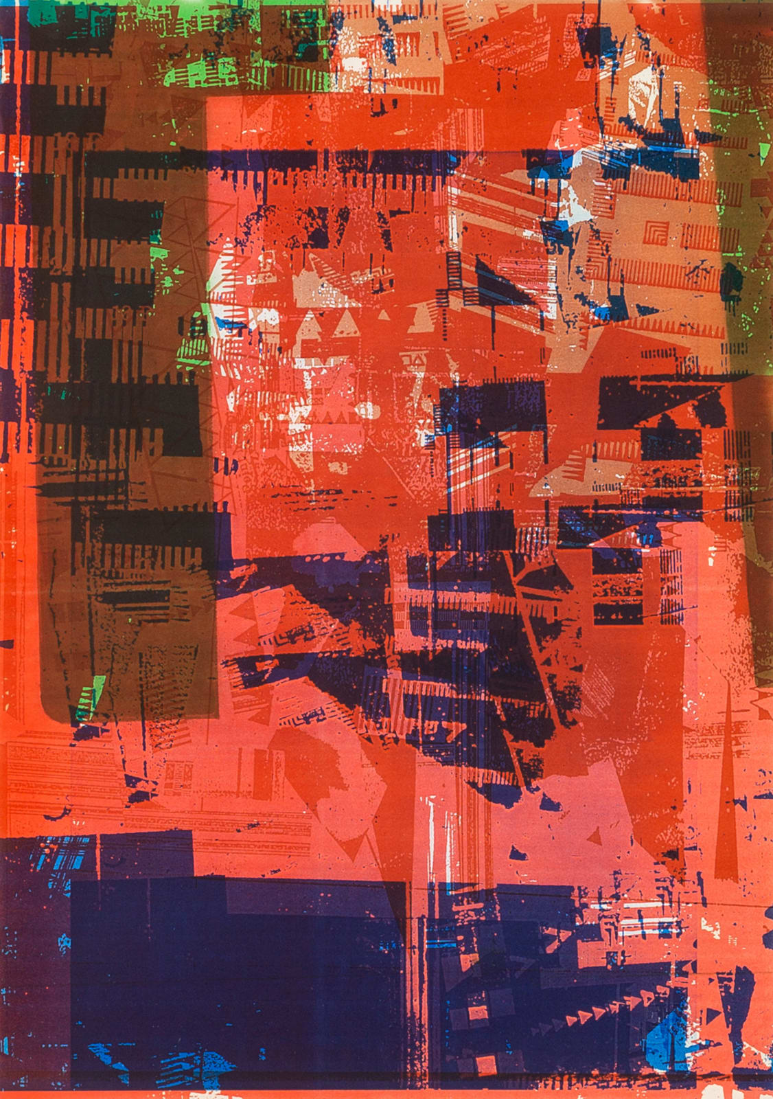 Gordon House, Still Working, from the FLW/ Highbury Portfolio Suite, 1987