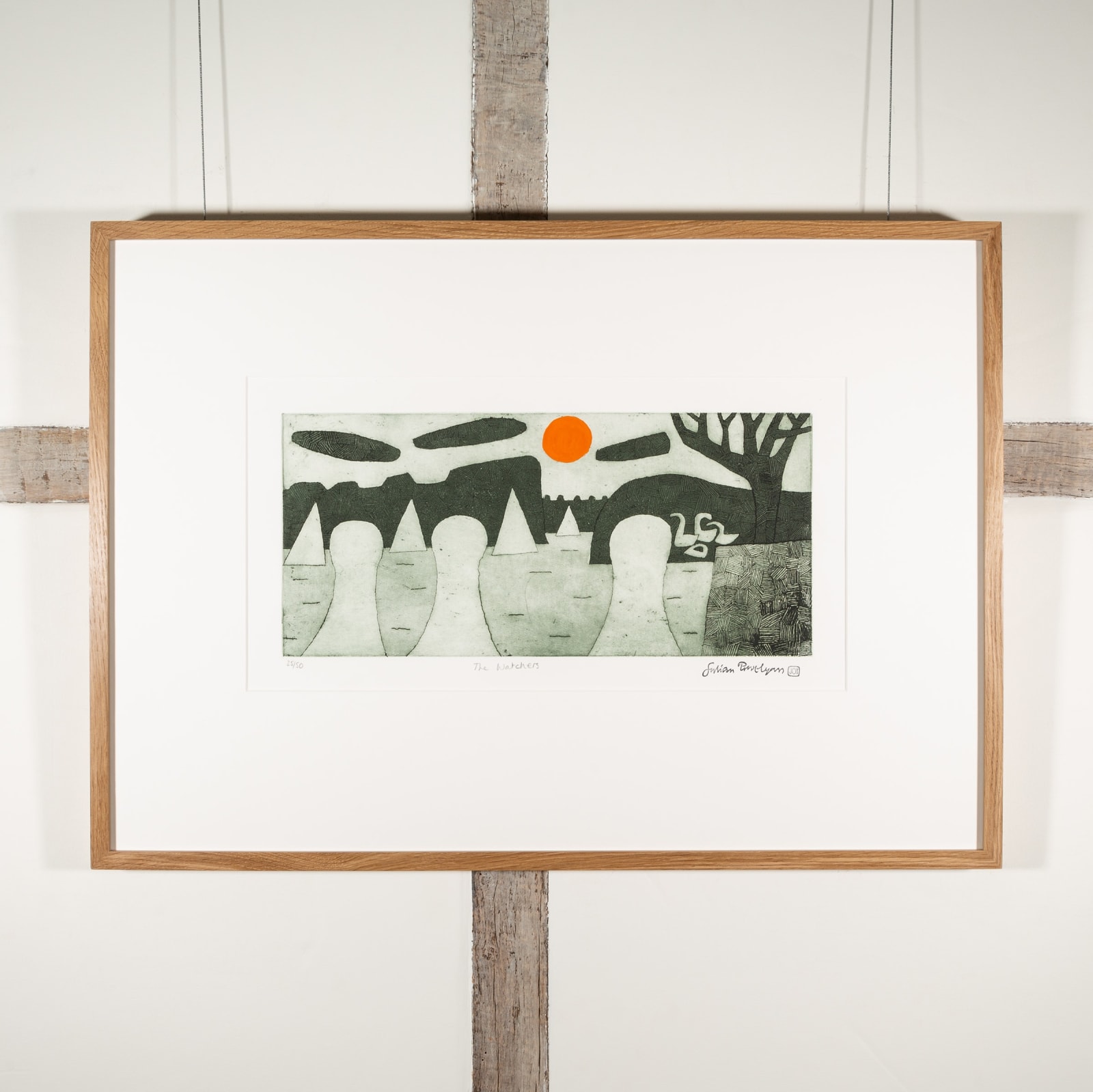 Julian Trevelyan, The Watchers, 1984