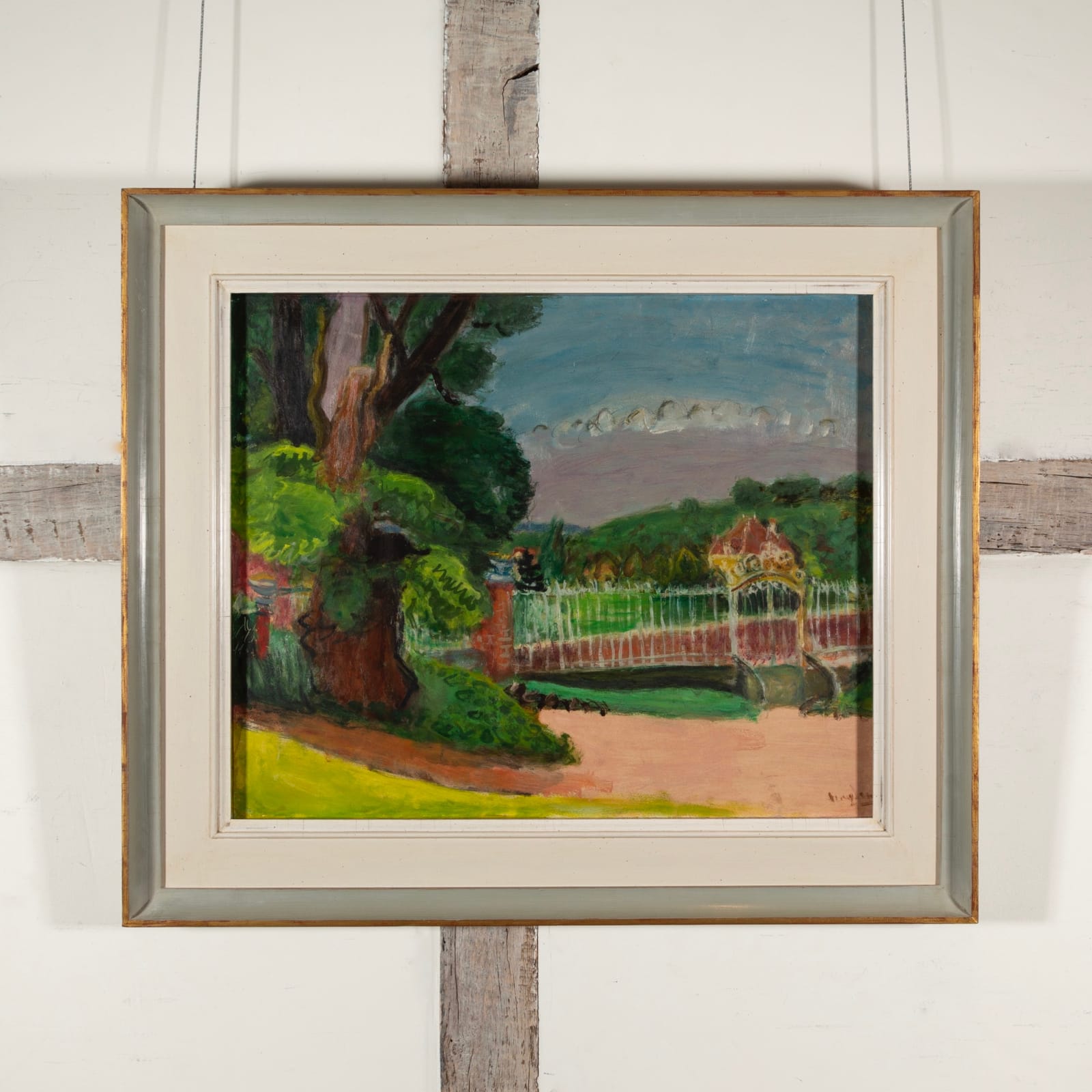 Henri Hayden, Jardin a Triel (Seto), 1948