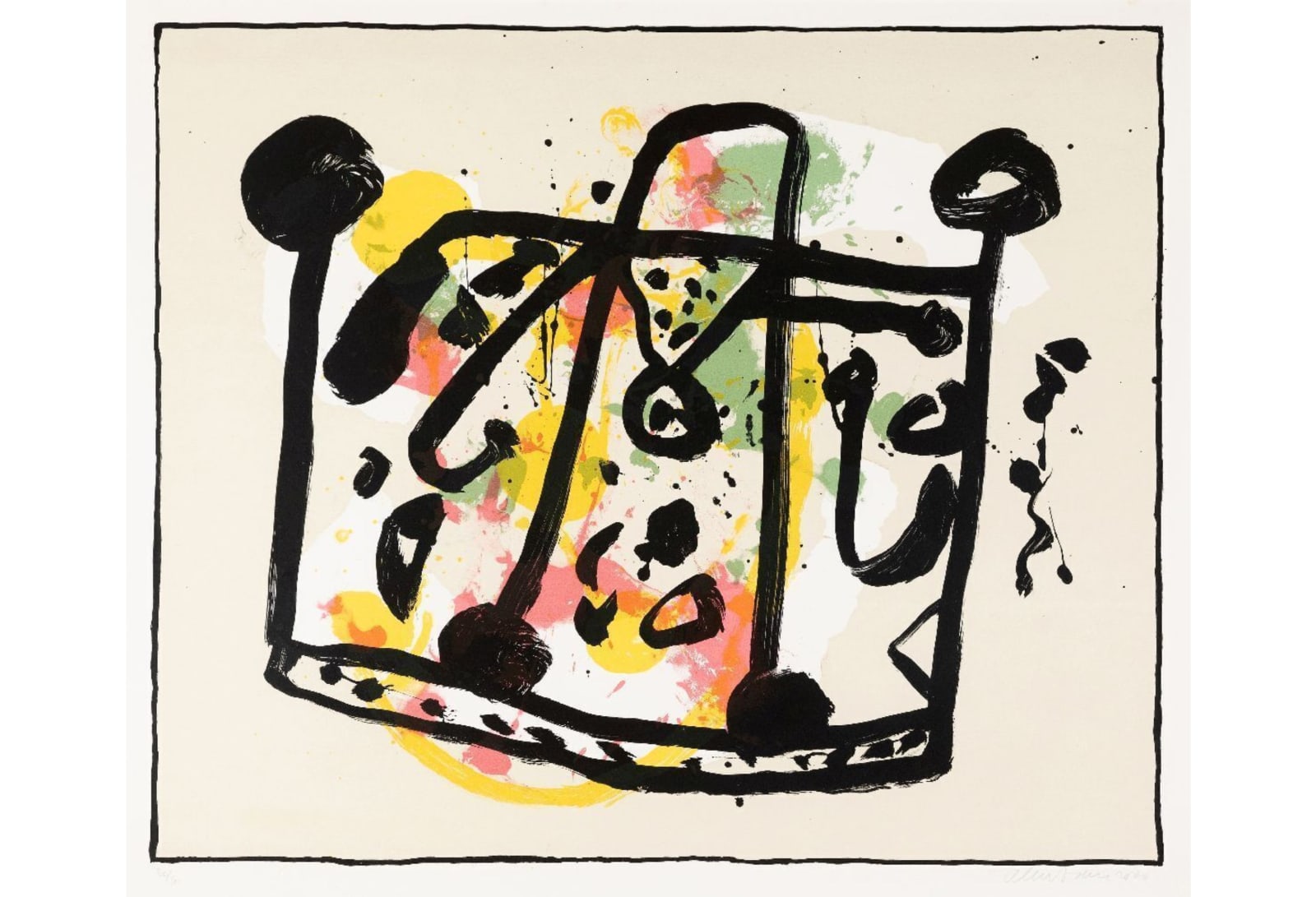 Alan Davie, Free Wheeler (Variation IV), 2000