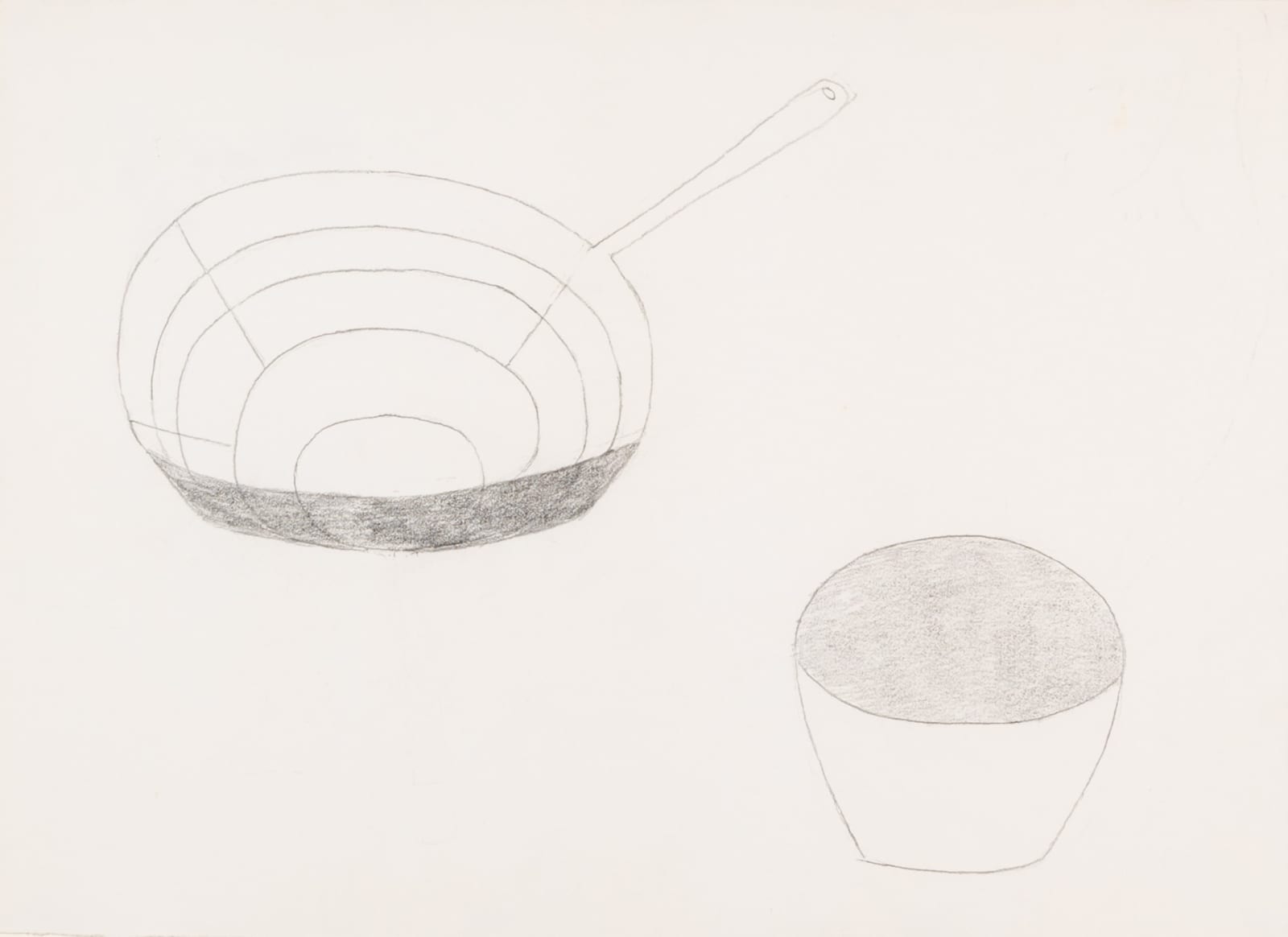 William Scott, Bowl and Basket, 1976, circa