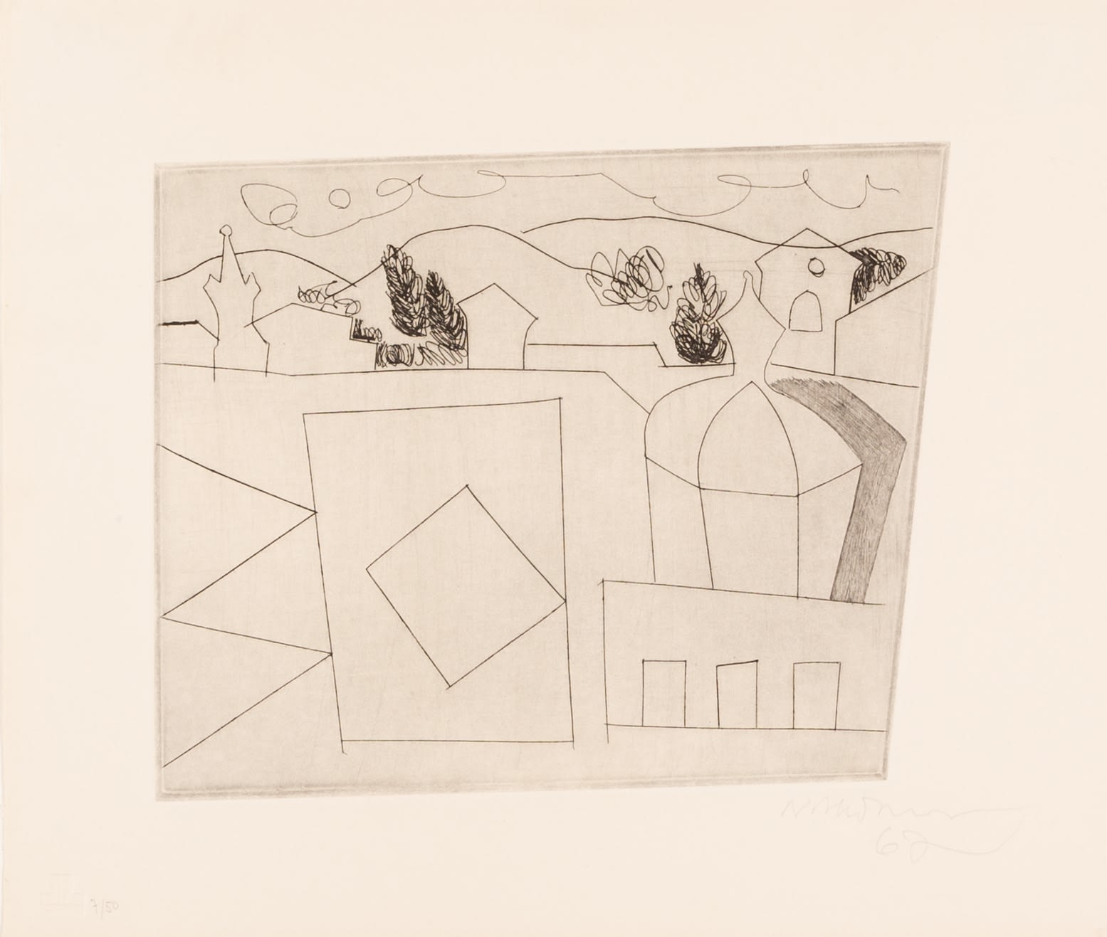 Ben Nicholson, Lucca (small version), 1967