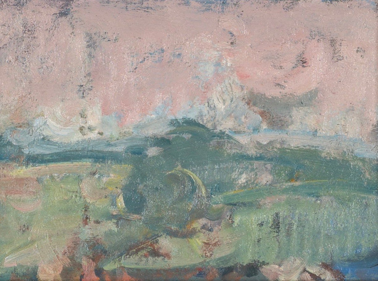 Martin Yeoman, Landscape with Trees, 2023