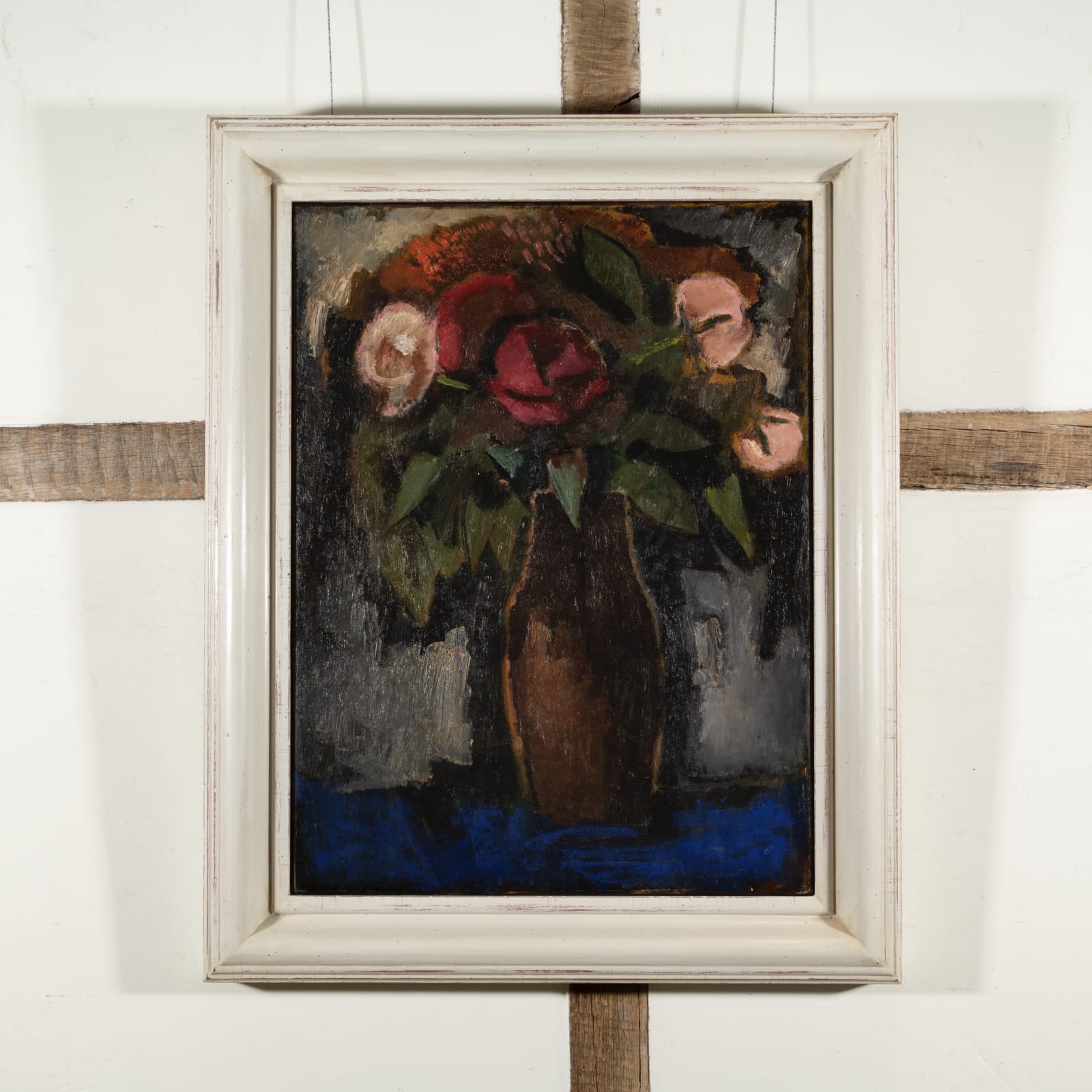 Josef Herman, Flowers, 1962