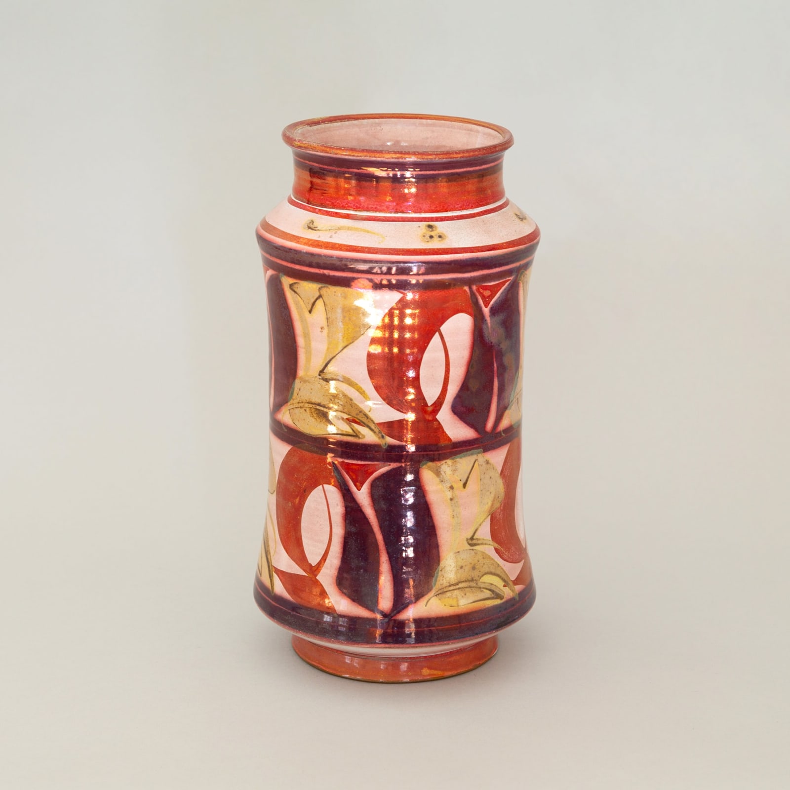 Alan Caiger-Smith, An Aldermaston Pottery albarello, 1981