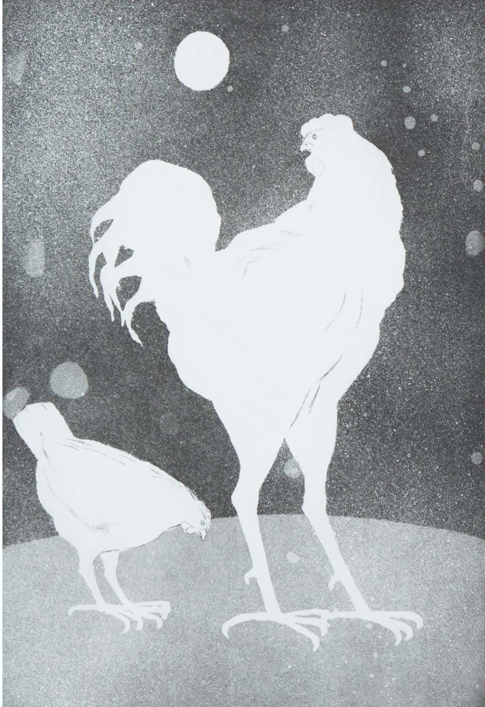 Elisabeth Frink, The Canterbury Tales II, The Nun's Priest's Tale, 1971-2