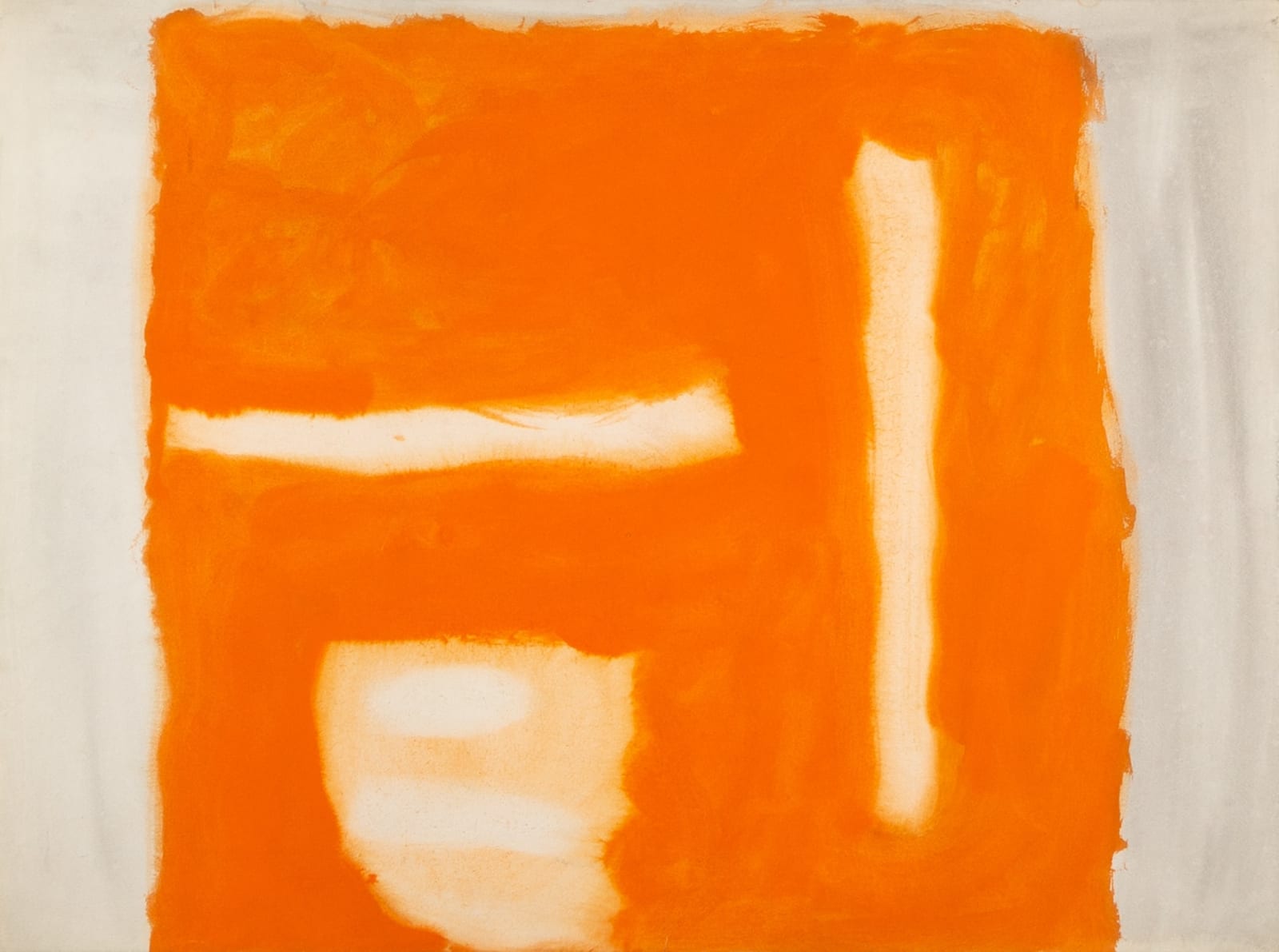 William Scott, Orange and Grey, 1962, circa