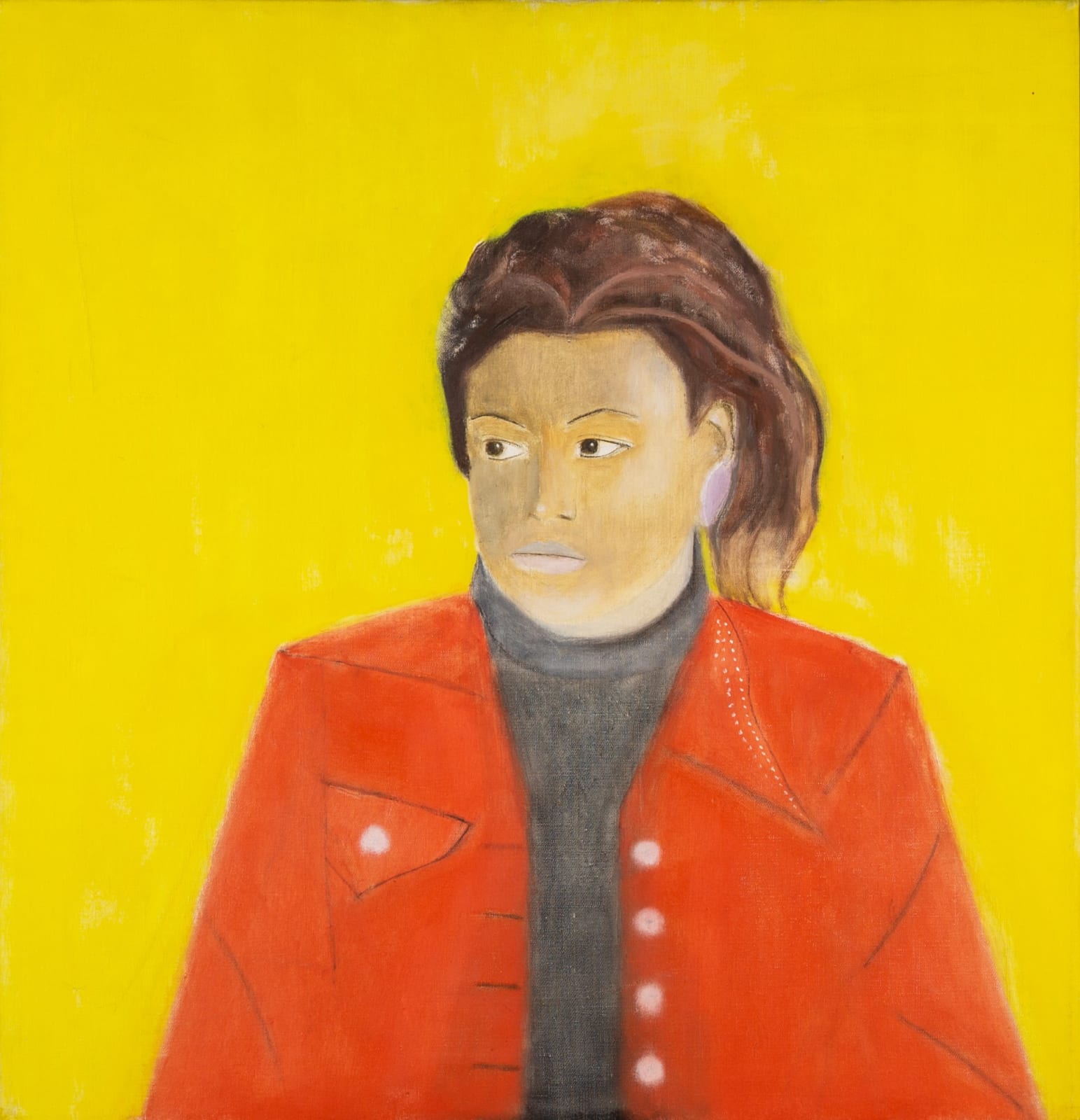 Craigie Aitchison, Girl in the Red Blazer, 1974
