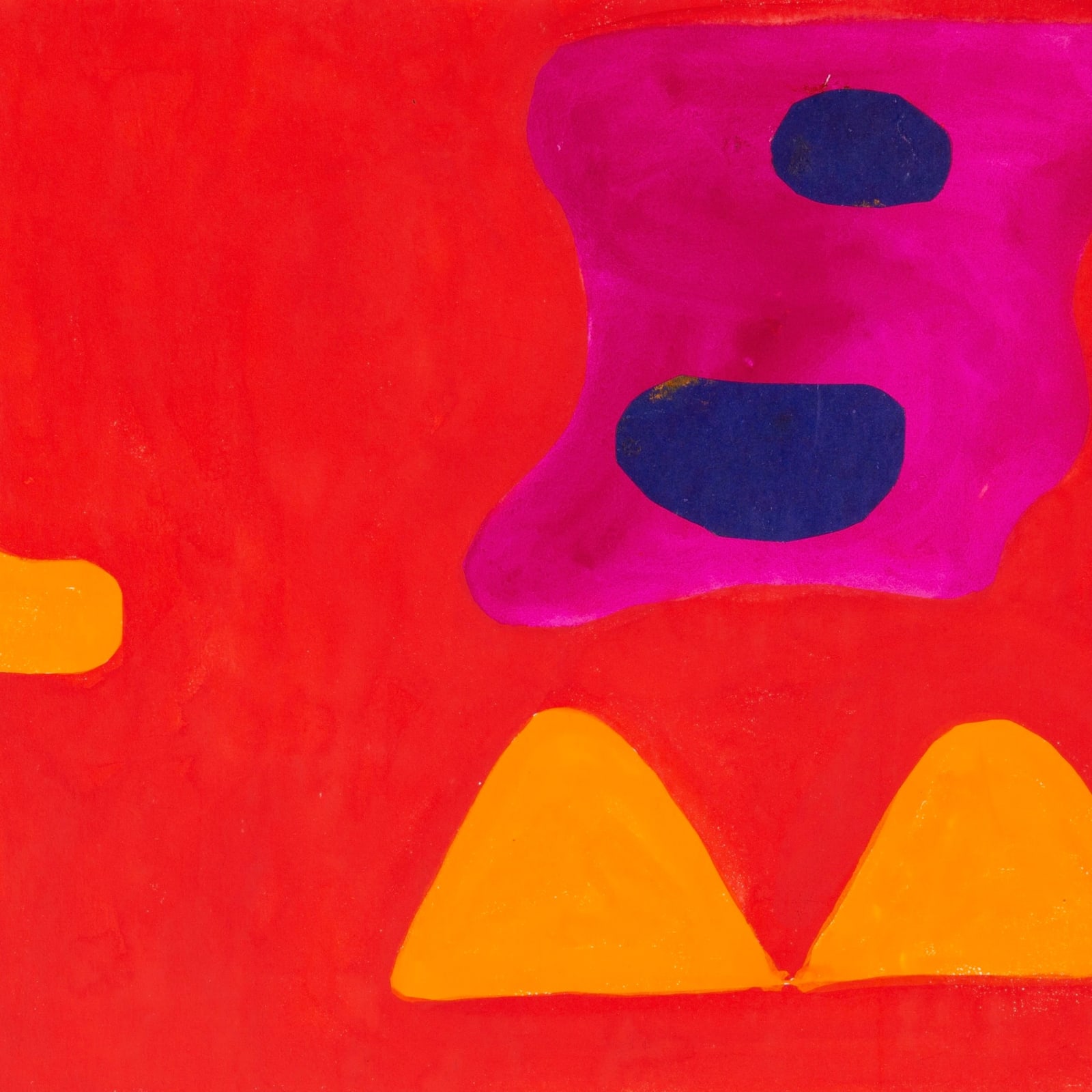 William Scott, Red with Wrath, 1965, circa