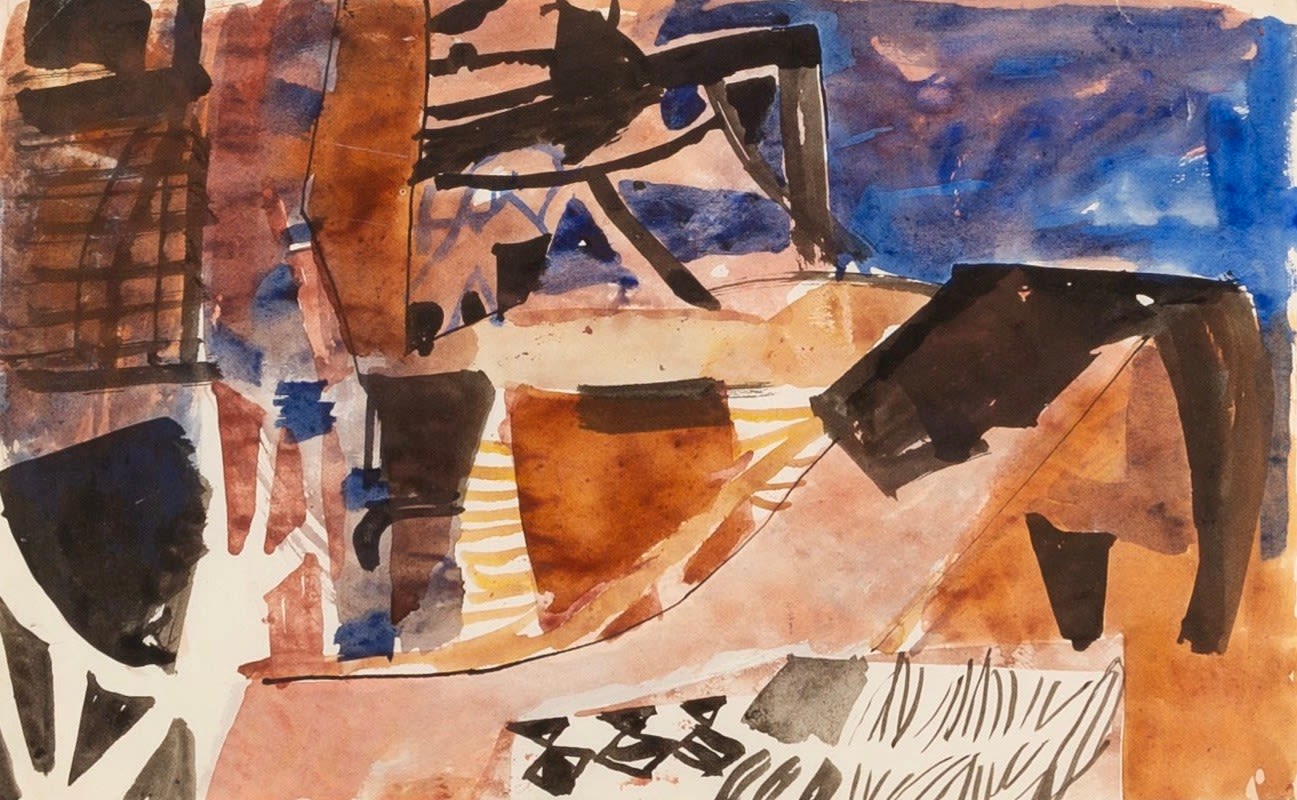 Peter Potworowski, Cornish Coast, 1952/3