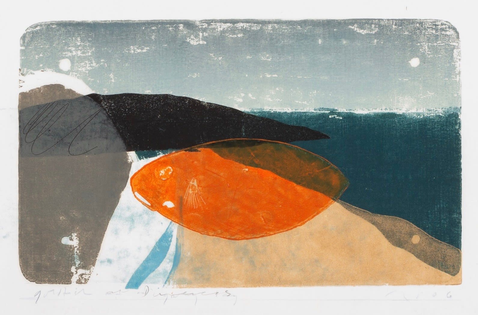 Keith Purser, Goldfish at Dungeness, 2006