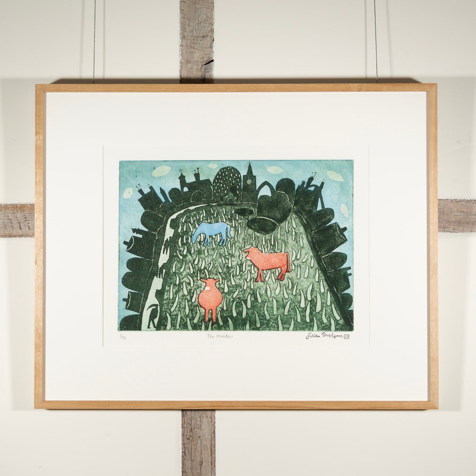 Julian Trevelyan, The Meadow, 1978