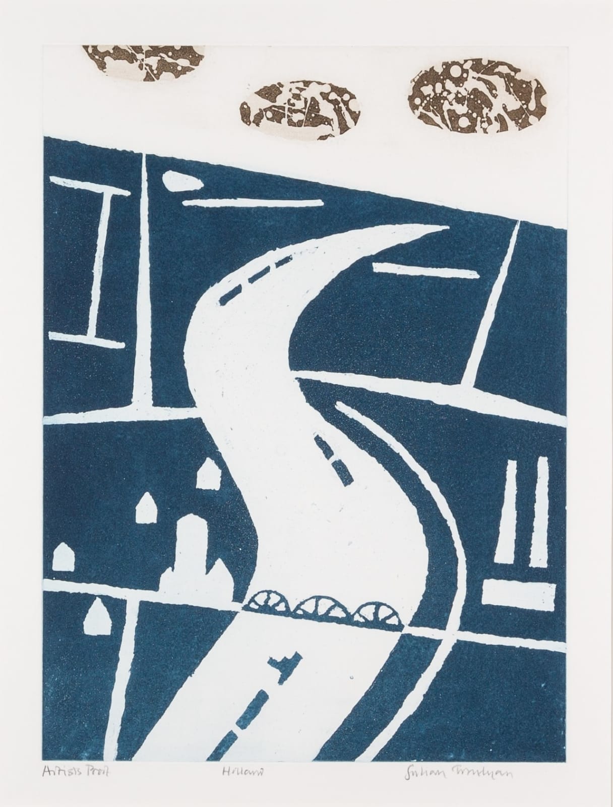 Julian Trevelyan, Holland, 1975