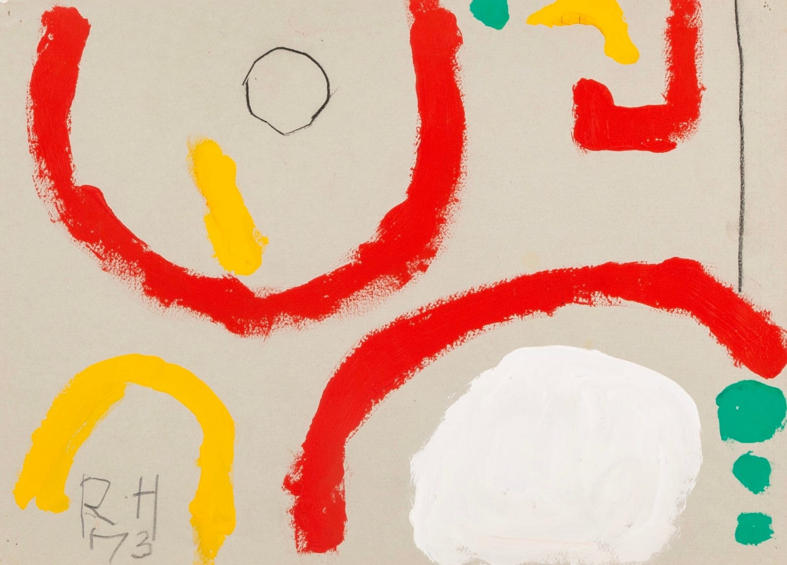 Roger Hilton, Untitled, 1973