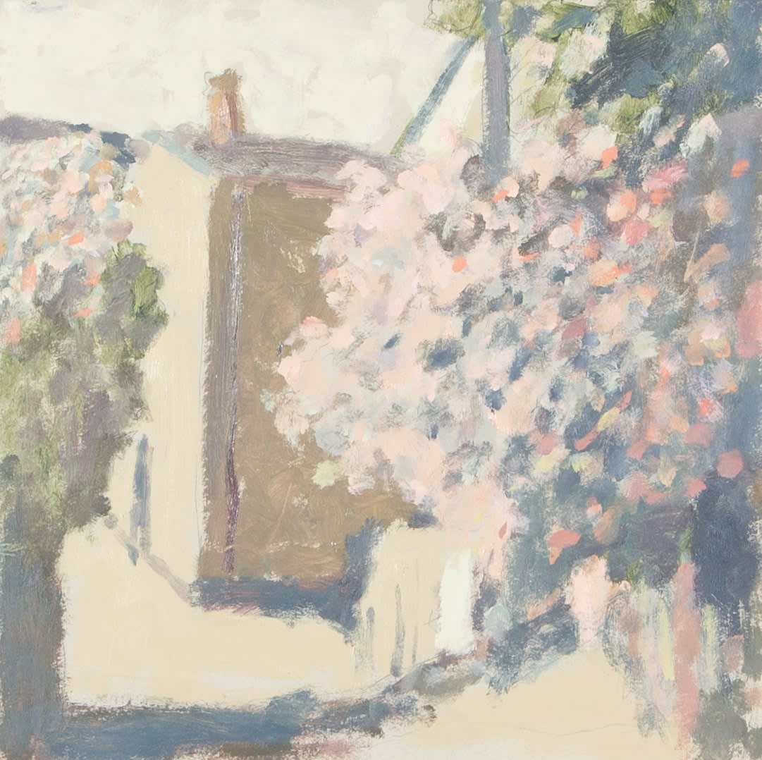 Nicholas Turner, Tree in Blossom, Valbonne, 2025