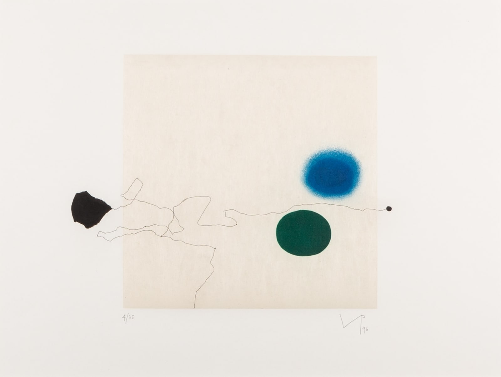 Victor Pasmore, Untitled, from Sensory World, 1996